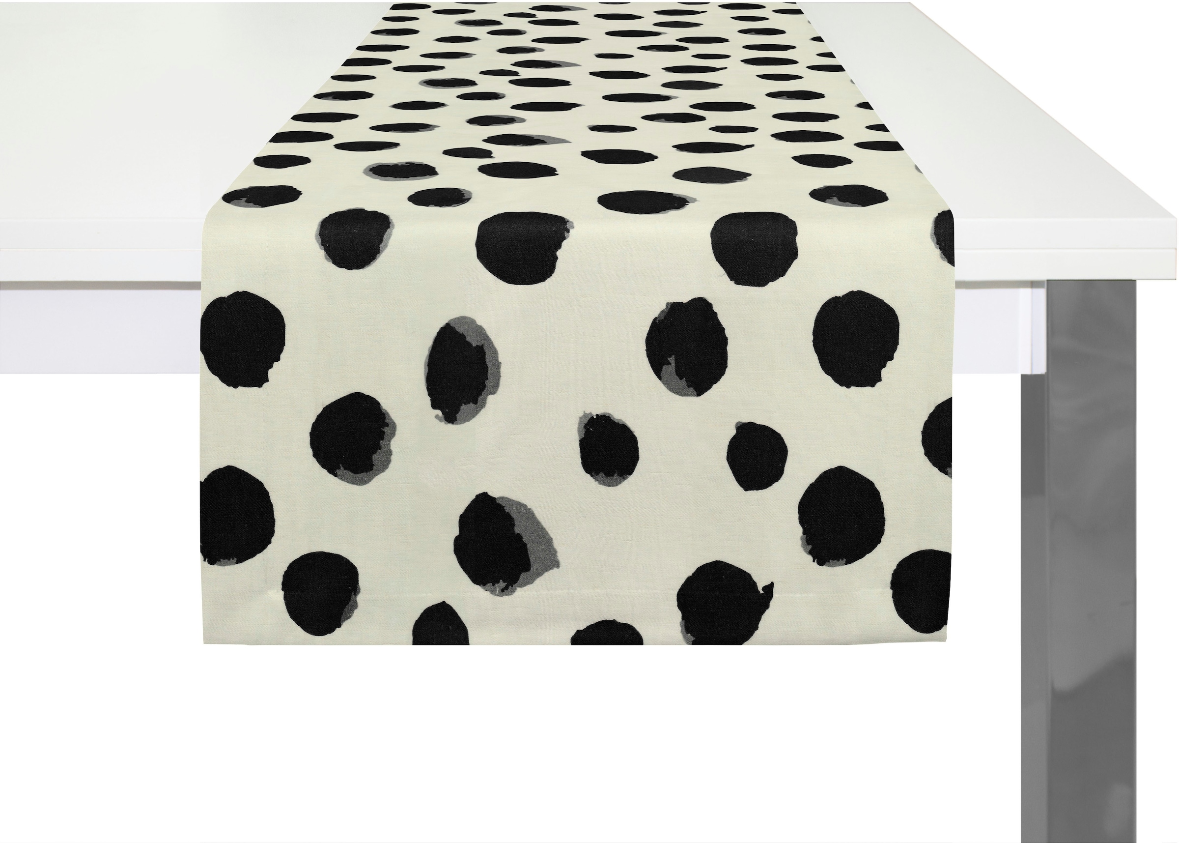 Adam Tischläufer "Dots" aus Bio-Baumwolle,Made in Germany günstig online kaufen