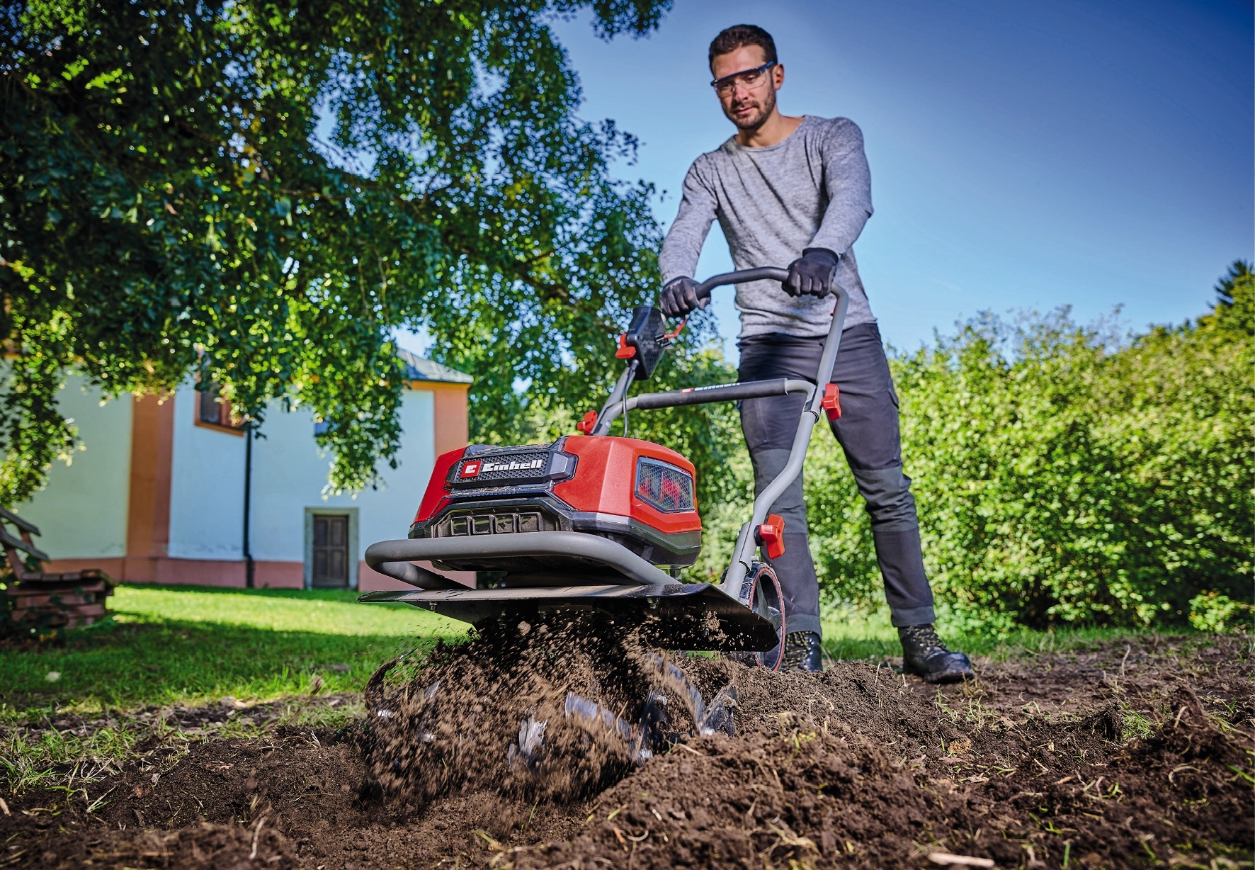 Einhell Akku-Motorhacke "GP-CR 36/45 Li E BL- Solo", ohne Akku und Ladegerä günstig online kaufen