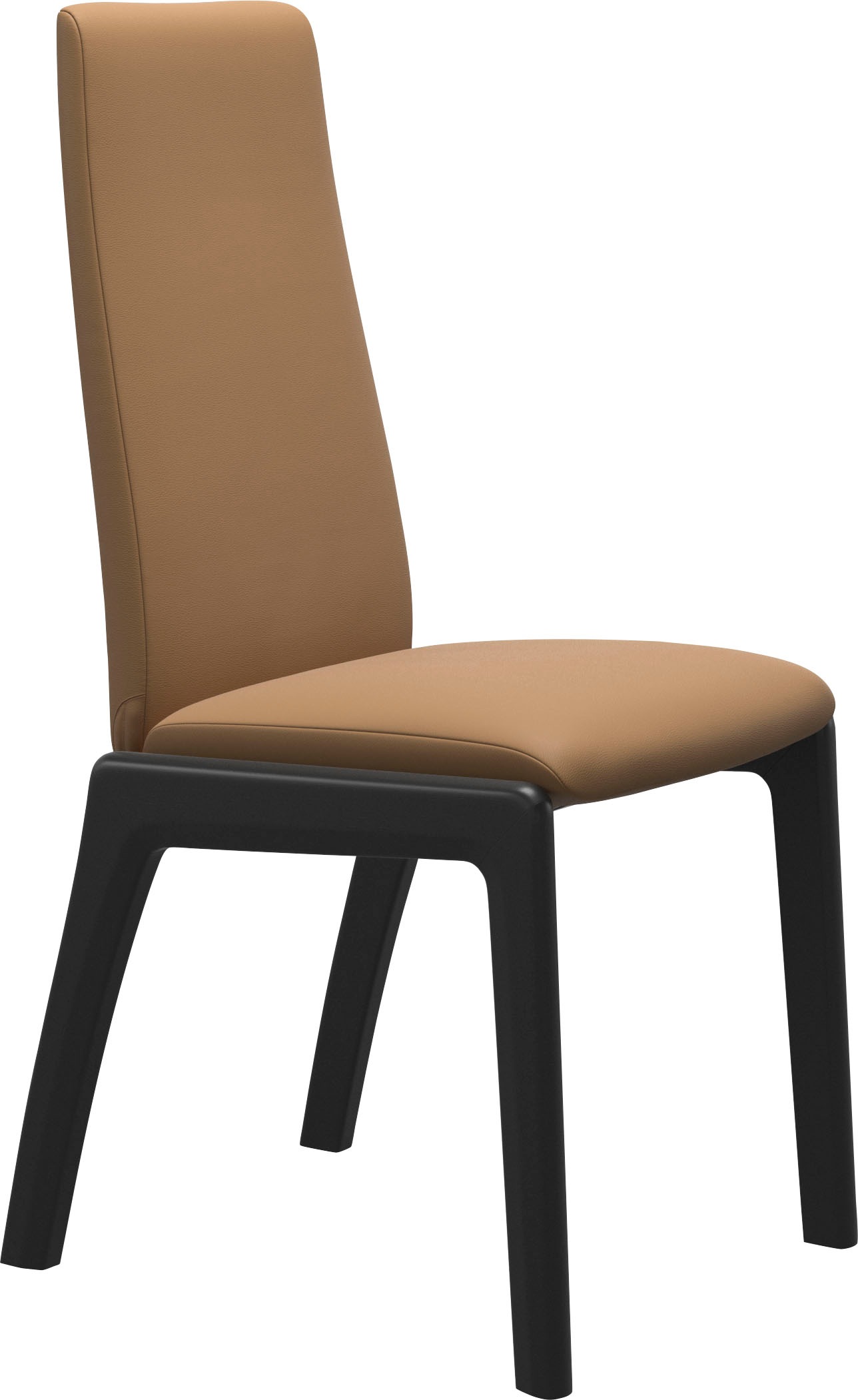 Stressless® Polsterstuhl »Laurel«, Leder PALOMA, High Back, Größe M, mit abgerundeten Beinen in Schwarz