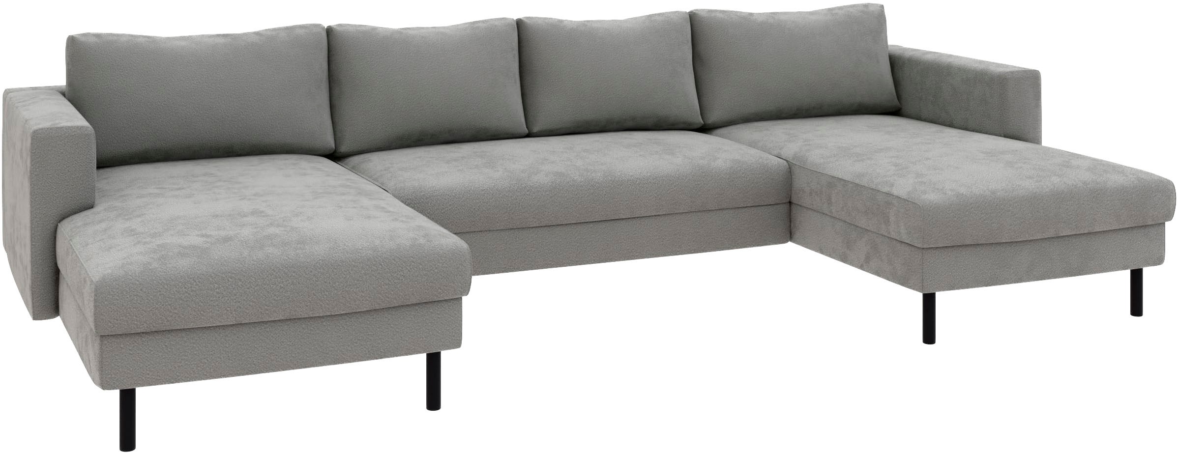 TRENDMANUFAKTUR Wohnlandschaft "Amazing II, wahlw. mit Schlaffunktion & Bet günstig online kaufen