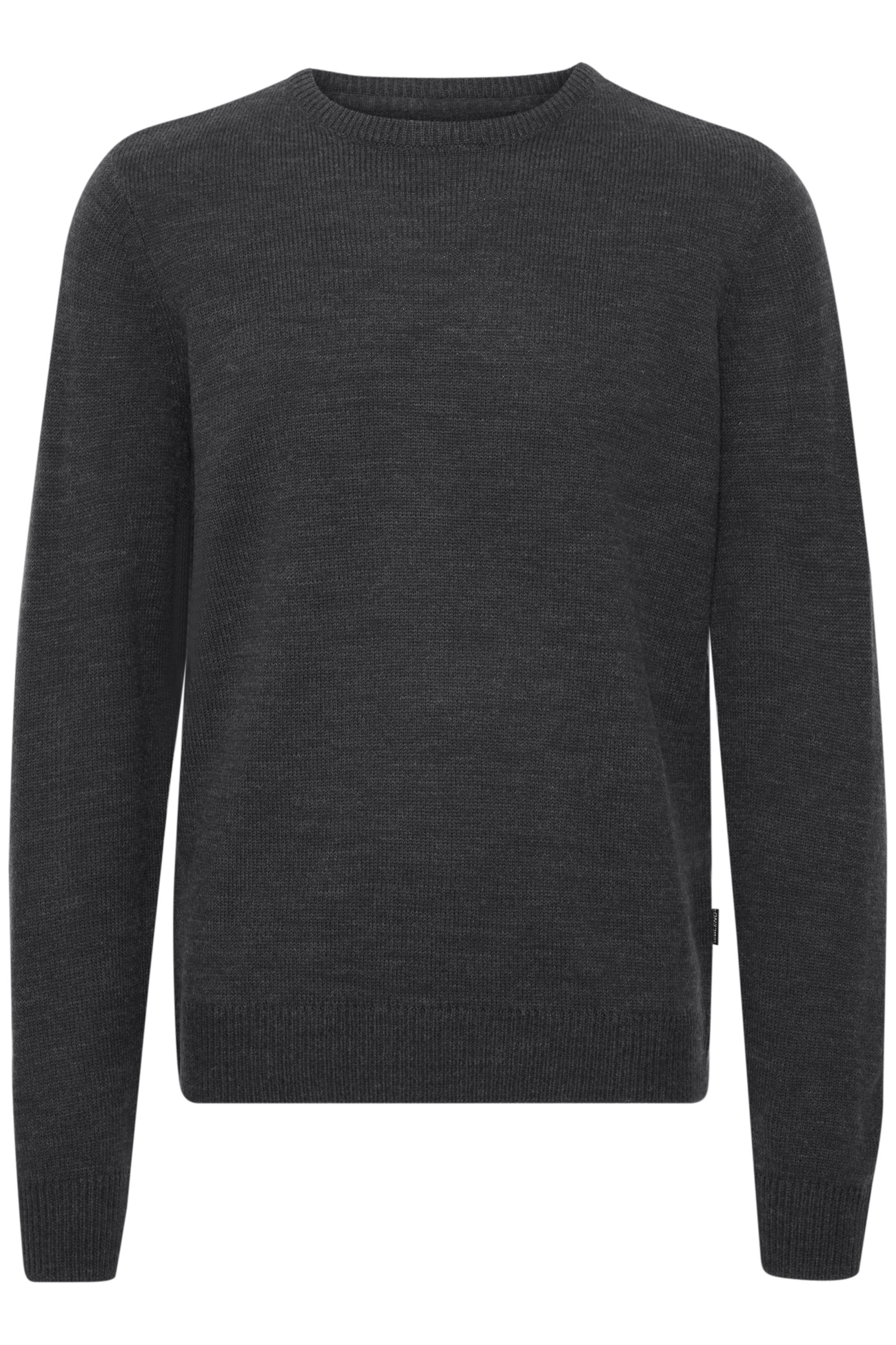 Blend Strickpullover "BHPullover" Stilvoller Feinstrick-Pullover mit Rundha günstig online kaufen