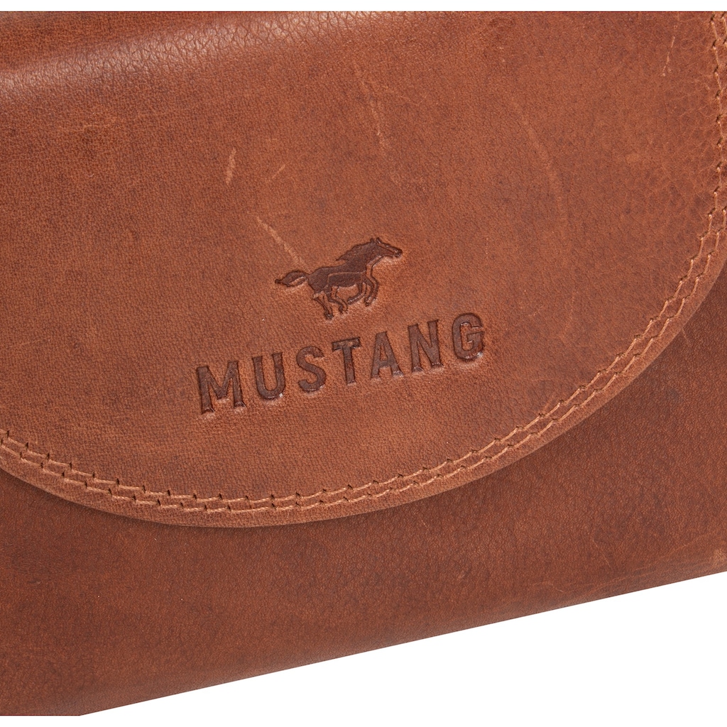 MUSTANG Geldbörse »Udine leather wallet top opening«