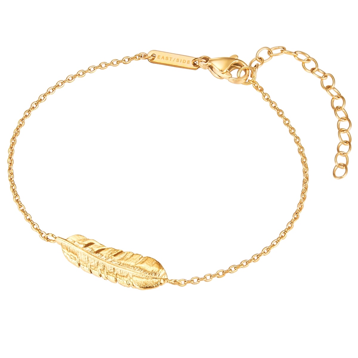 EASTSIDE Damen Gliederarmband "ES421", Edelstahlgelbgold, Edelstahl, Armbänder, aus Edelstahl