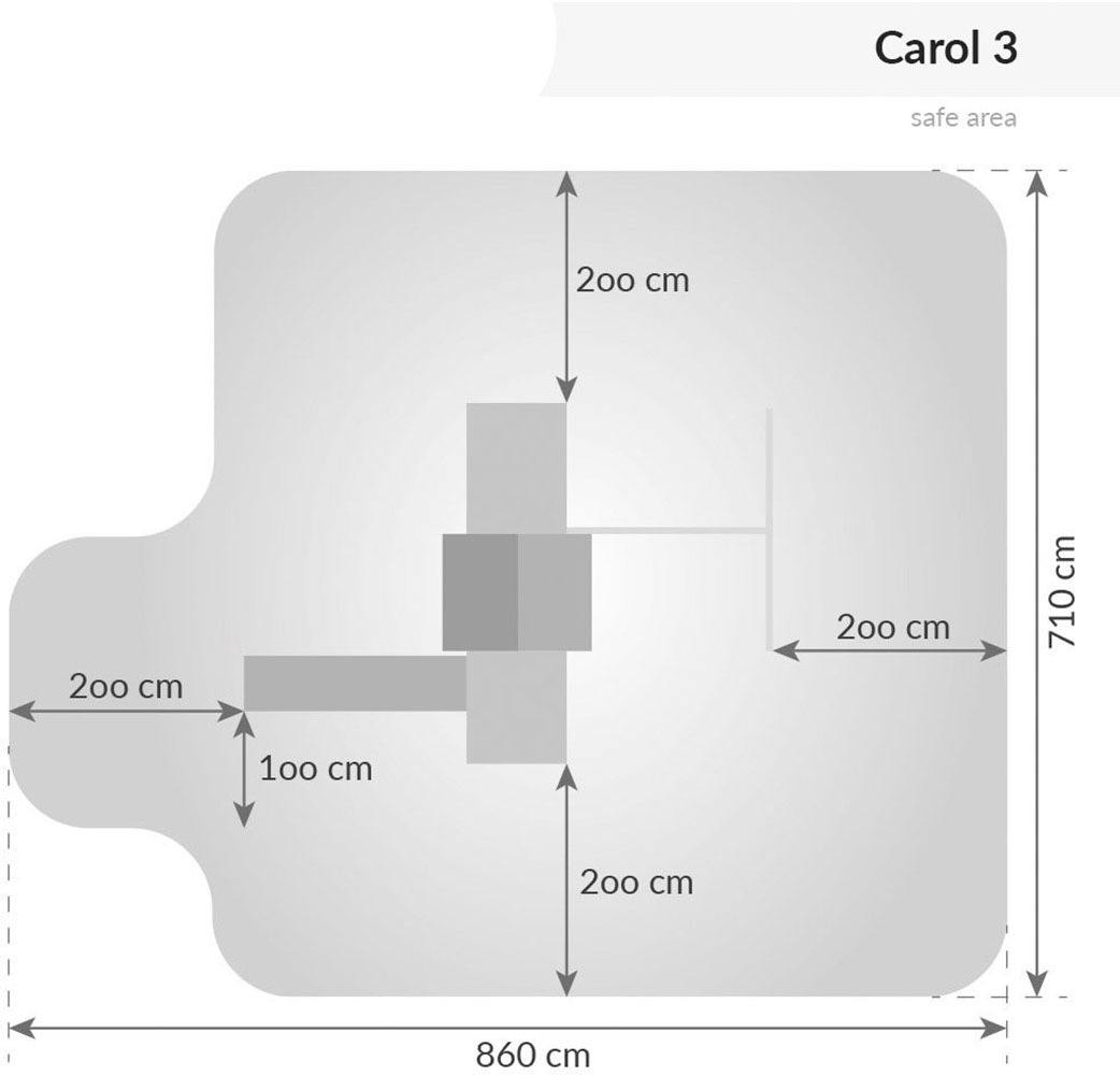 FUNGOO Spielturm »CAROL 3 Grey White«, mit Schaukel & Rutsche