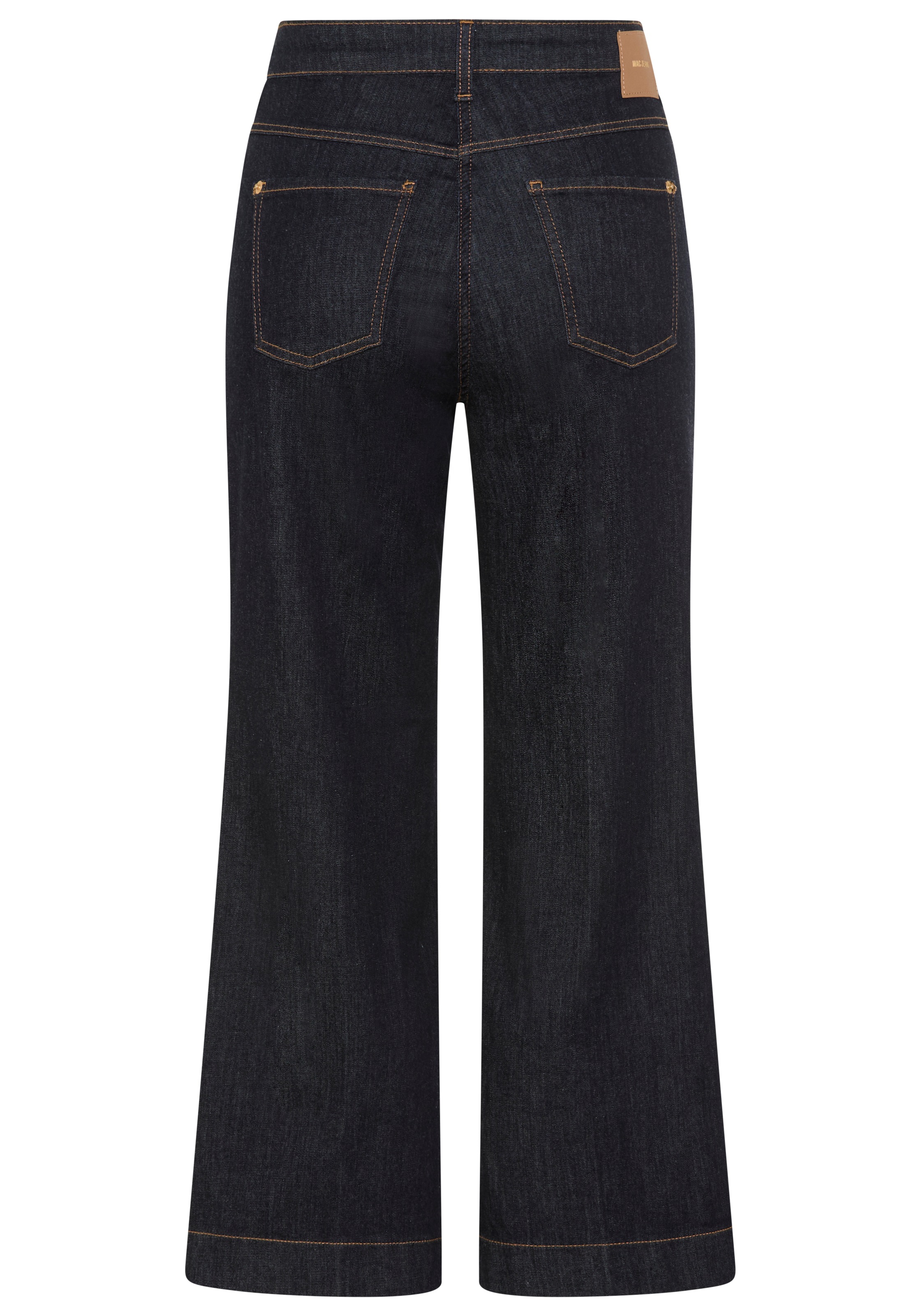 MAC Weite Jeans "DREAM WIDE" mit Fransen am Saum günstig online kaufen