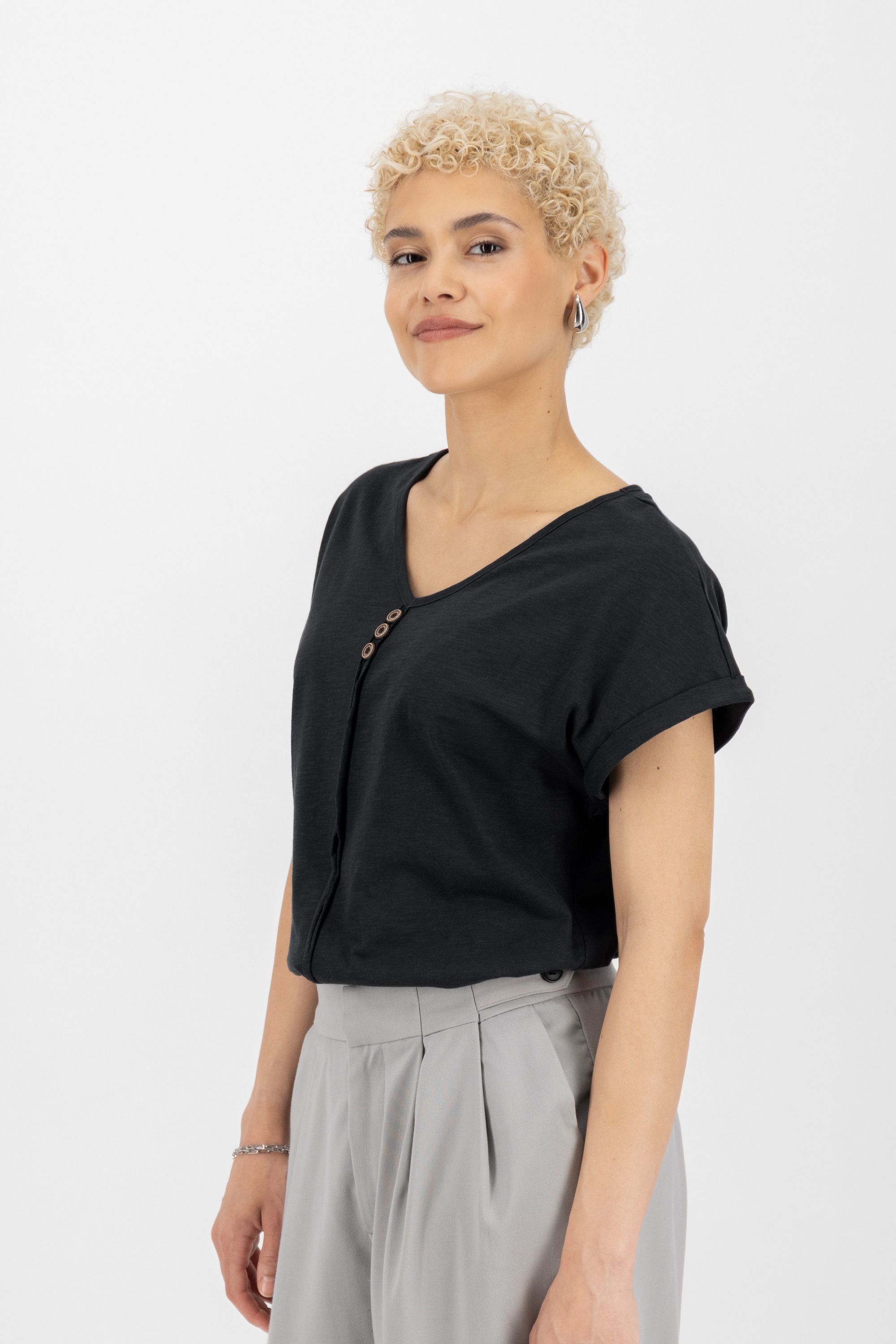 Alife & Kickin Rundhalsshirt »Damen AnaisAK A«