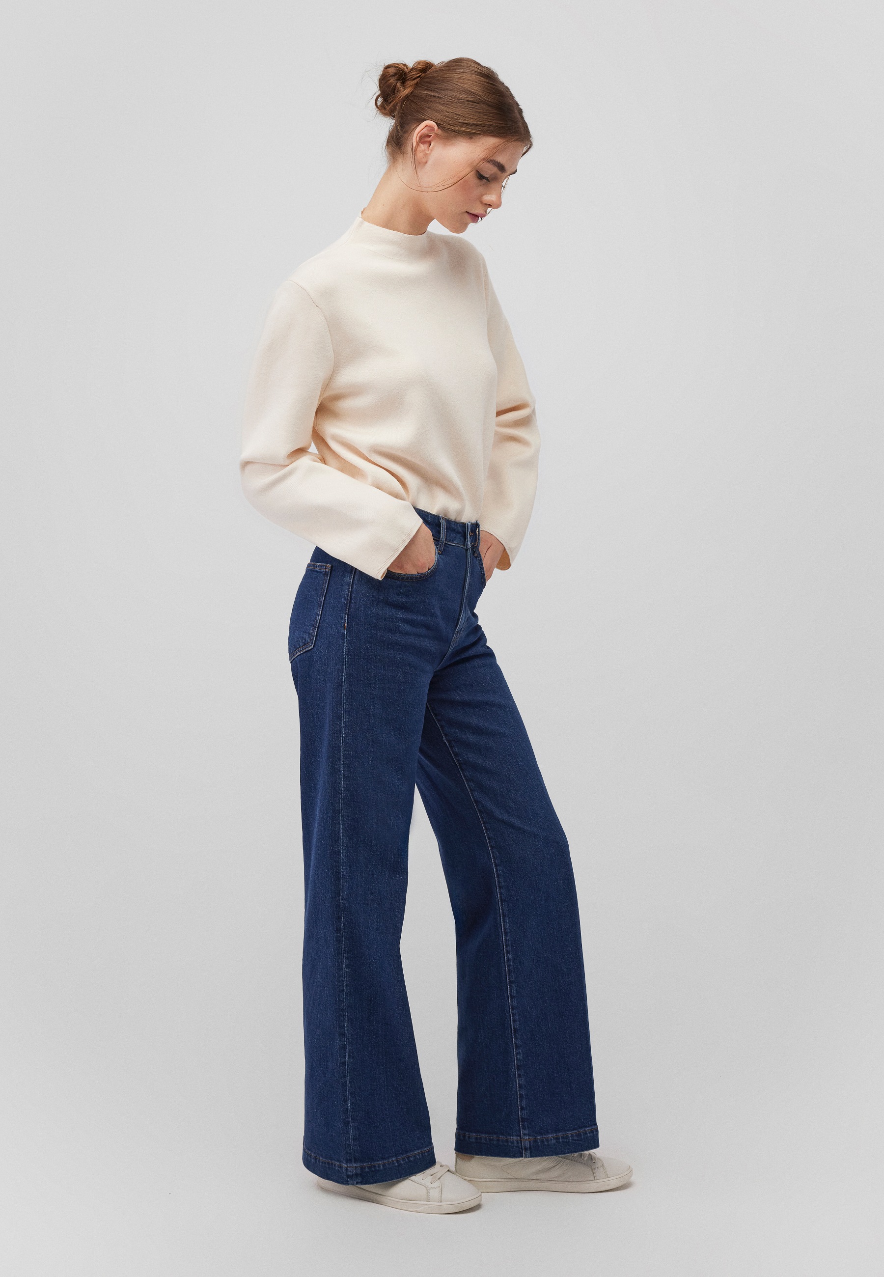 Thumbnail - Mavi Strickpullover "HIGH NECK SWEATER", Pullover Stehkragen