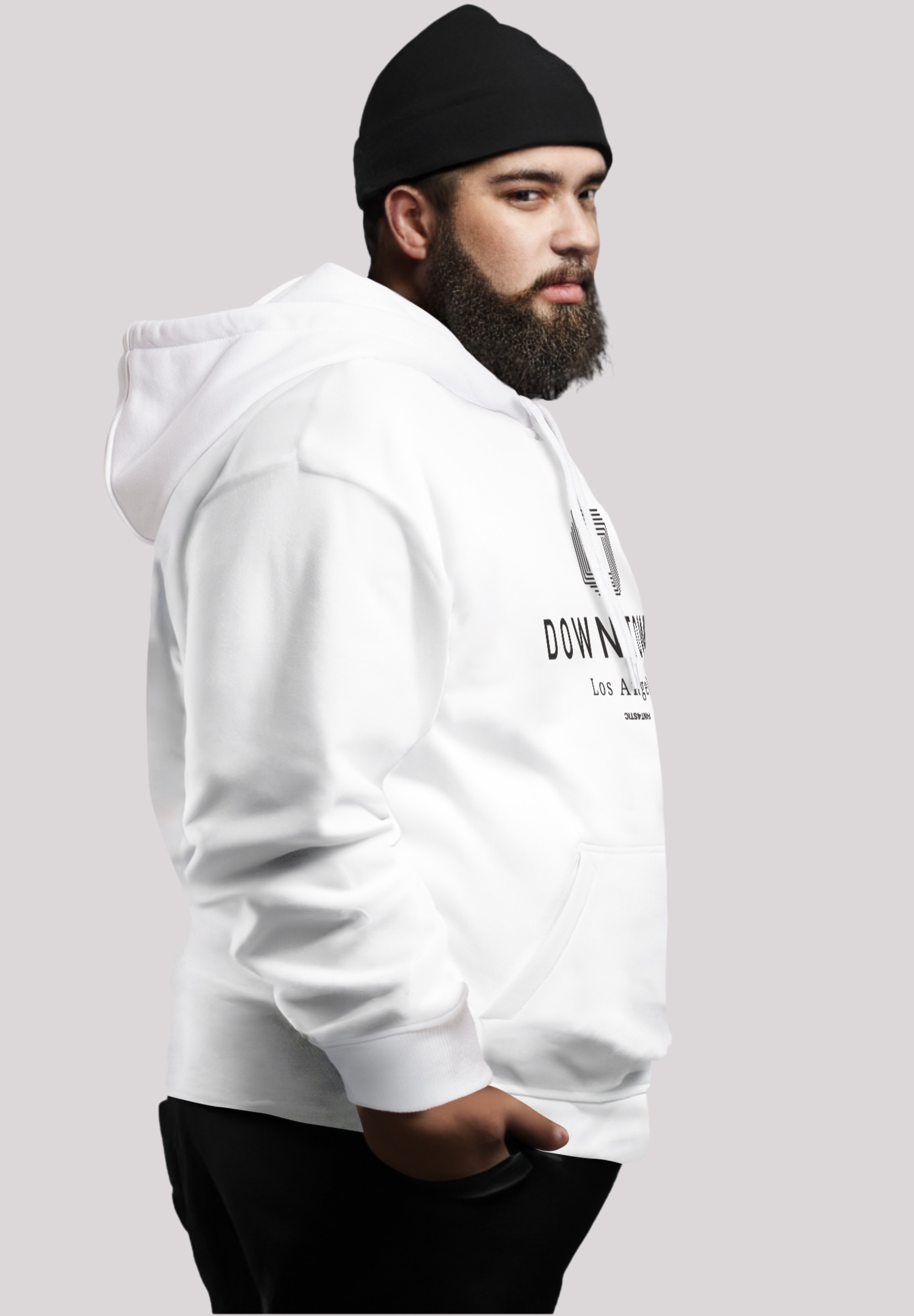 F4NT4STIC Kapuzenpullover »Downtown LA PLUSSIZE«, Premium Qualität
