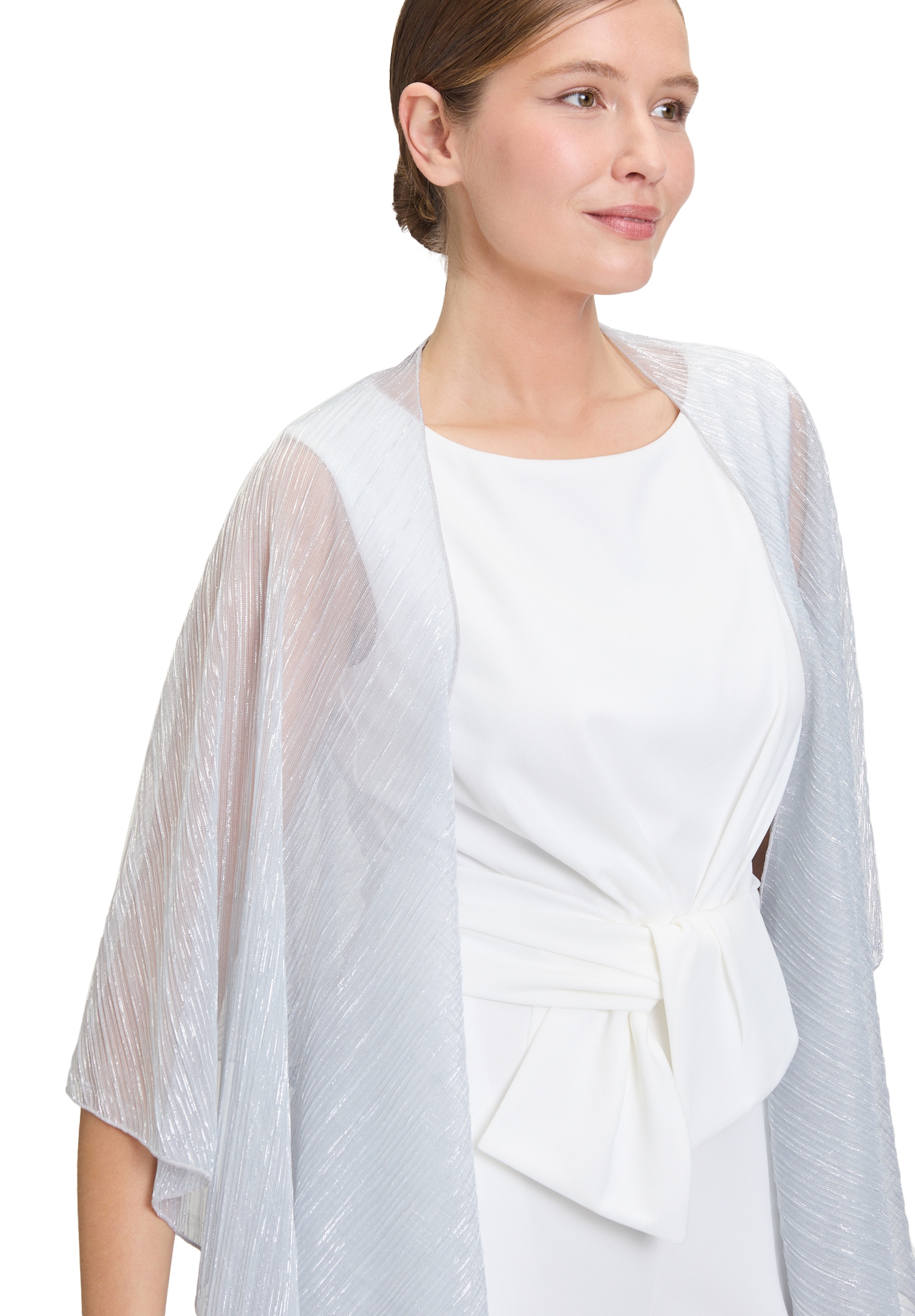 Vera Mont Multifunktionstuch »Vera Mont Cape im Glitzer-Look«