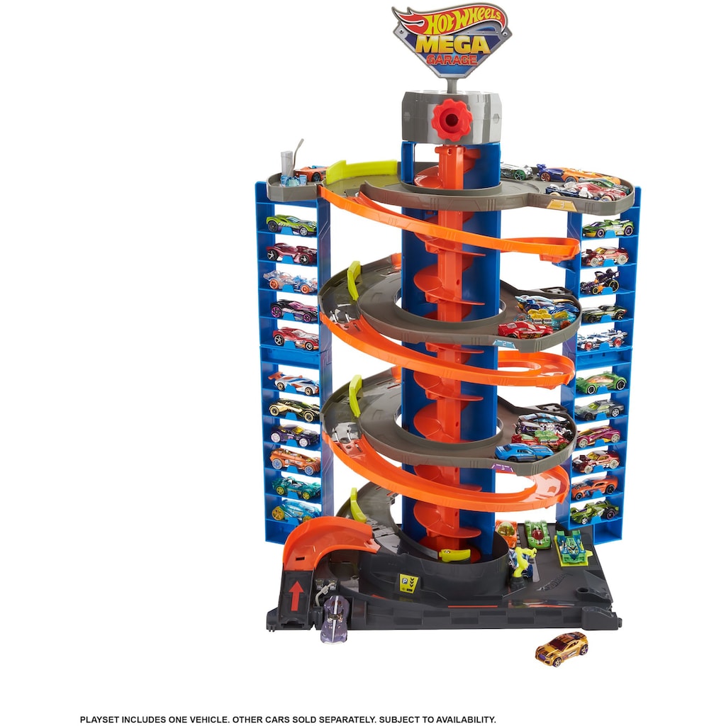 Hot Wheels Spiel-Parkgarage »City Parkgarage Spielset«, inkl. 1 Spielzeugauto und Zubehör