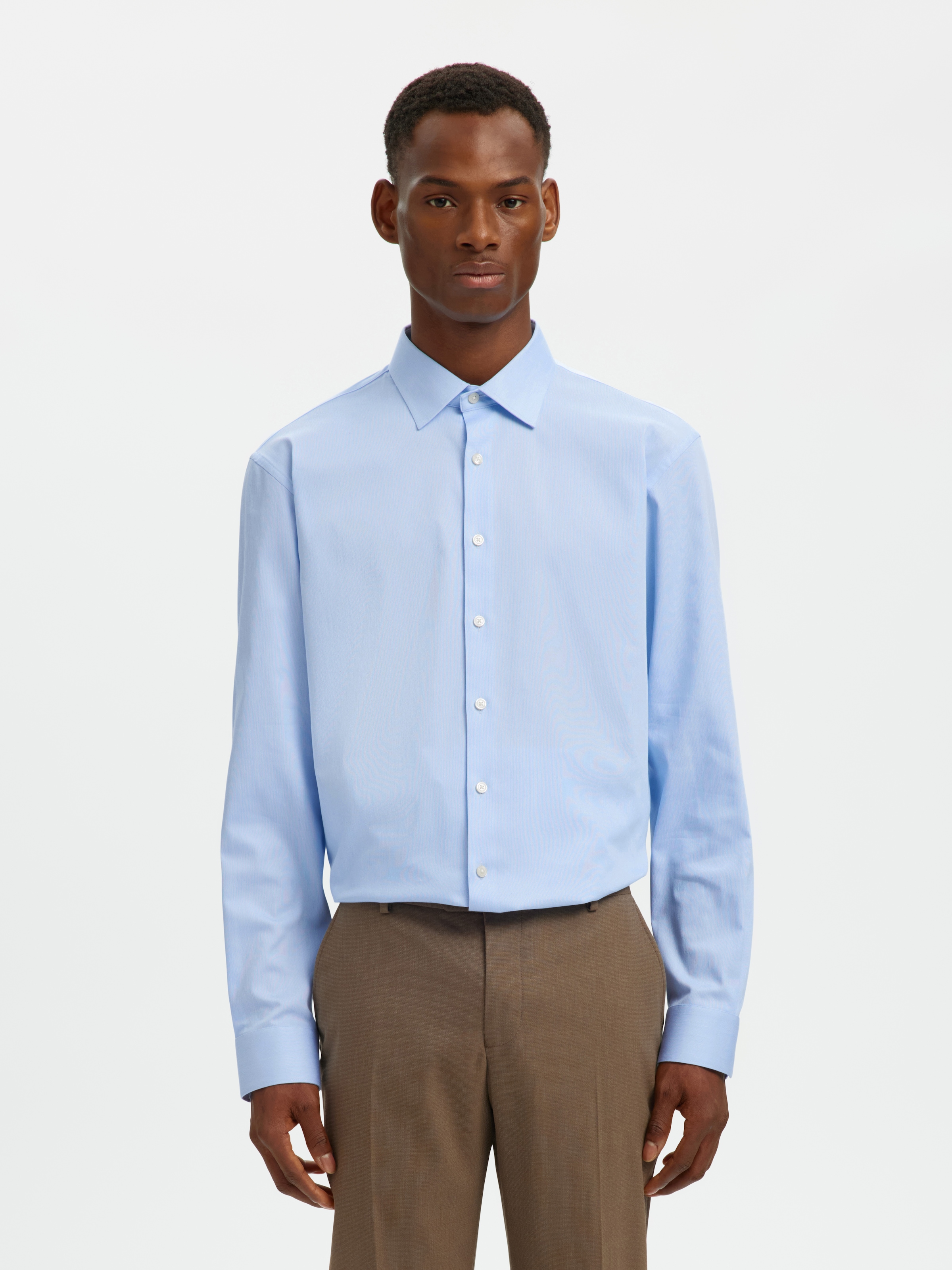 SELECTED Langarmhemd "SLHREG-PERFORMANCE SHIRT LS NOOS" günstig online kaufen