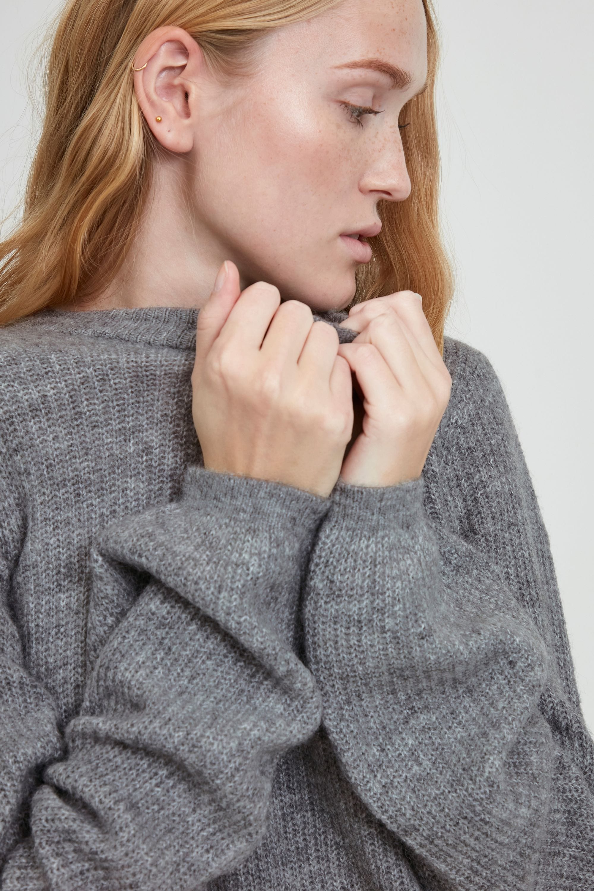 b.young Strickfleece-Pullover »Strickpullover BYMonalise«