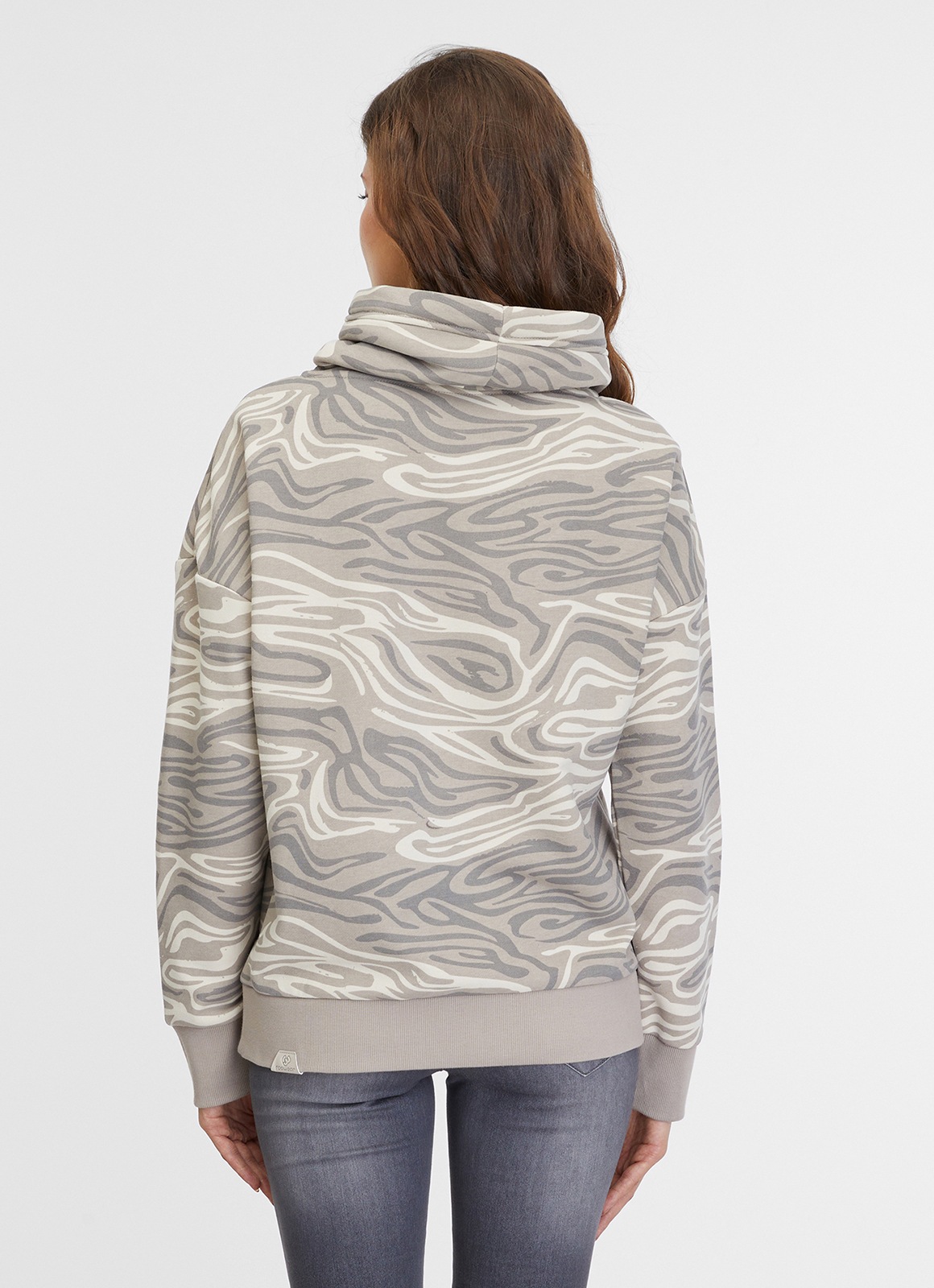 Ragwear Sweatshirt "JULISSA PRINT", mit Allover Muster günstig online kaufen