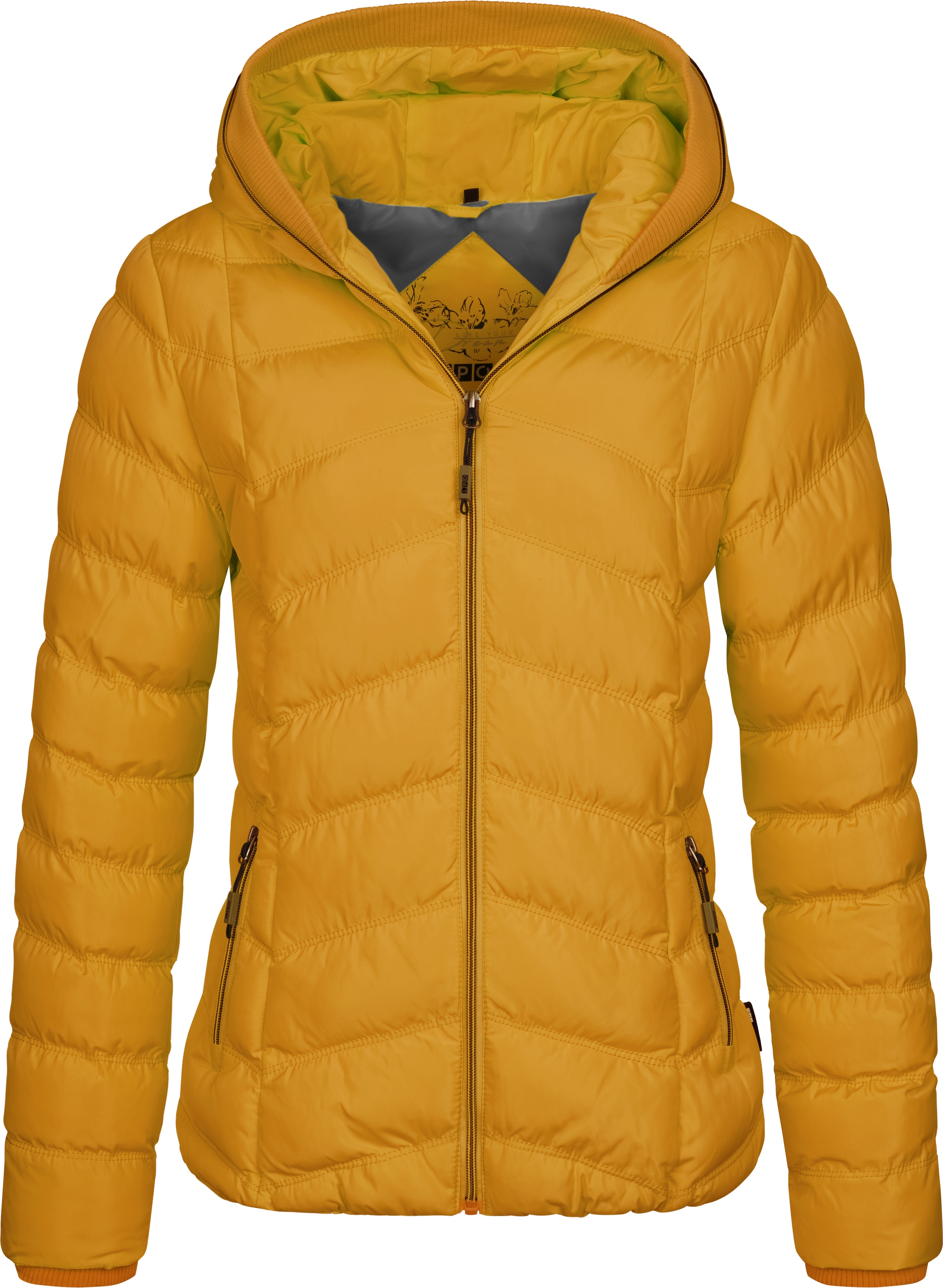 LPO Steppjacke "GILMOUR MELVILLE II Women" mit Kapuze auch in Großen Größen erhältlich