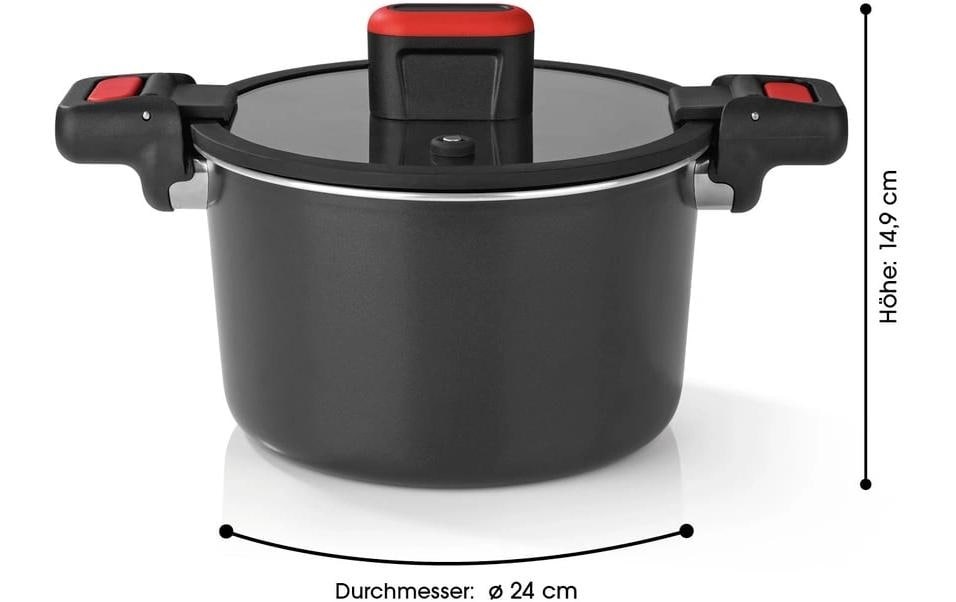 GOURMETmaxx Kochtopf »GOURMETmaxx, Aluminiumguss, 5,8 l«