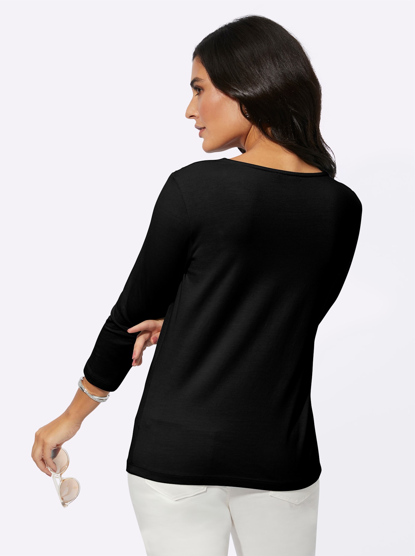 Thumbnail - creation L 3/4-Arm-Shirt "Modal-Mix-Shirt", (1 tlg.)