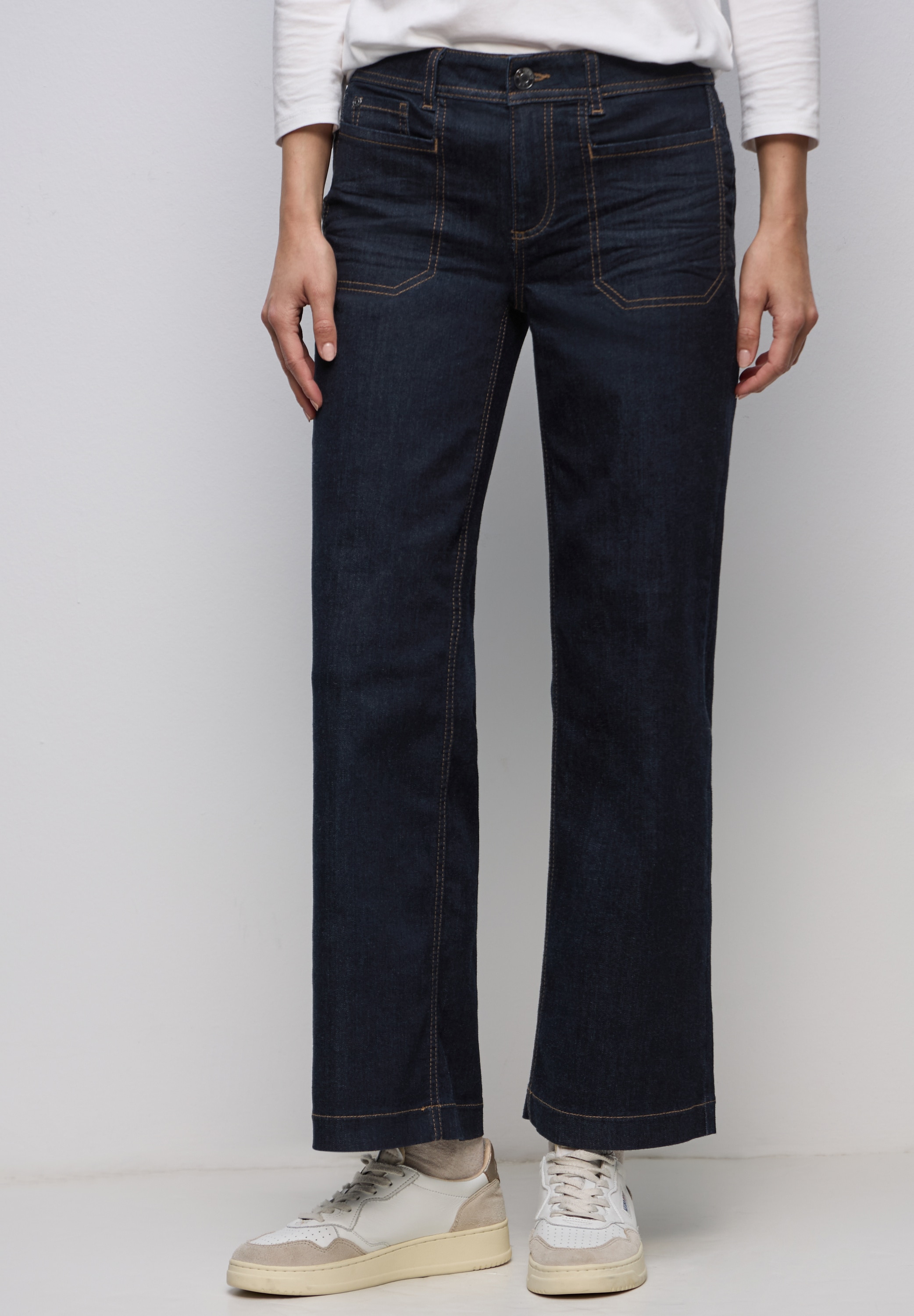 STREET ONE Comfort-fit-Jeans Middle Waist