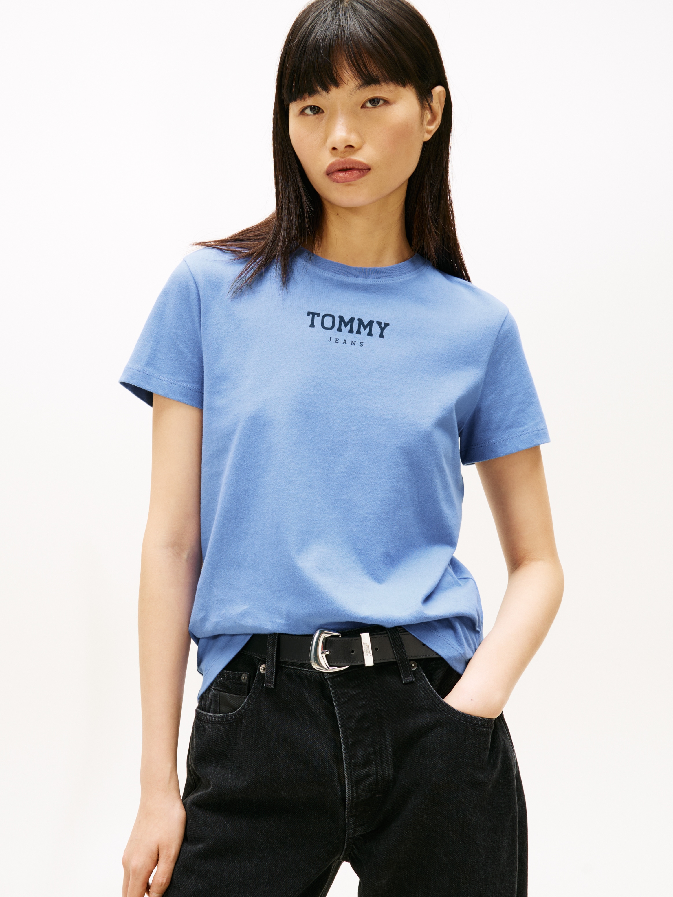 Tommy Jeans Kurzarmshirt "TJW REG ESSENTIAL LOGO 2 TEE EXT" günstig online kaufen
