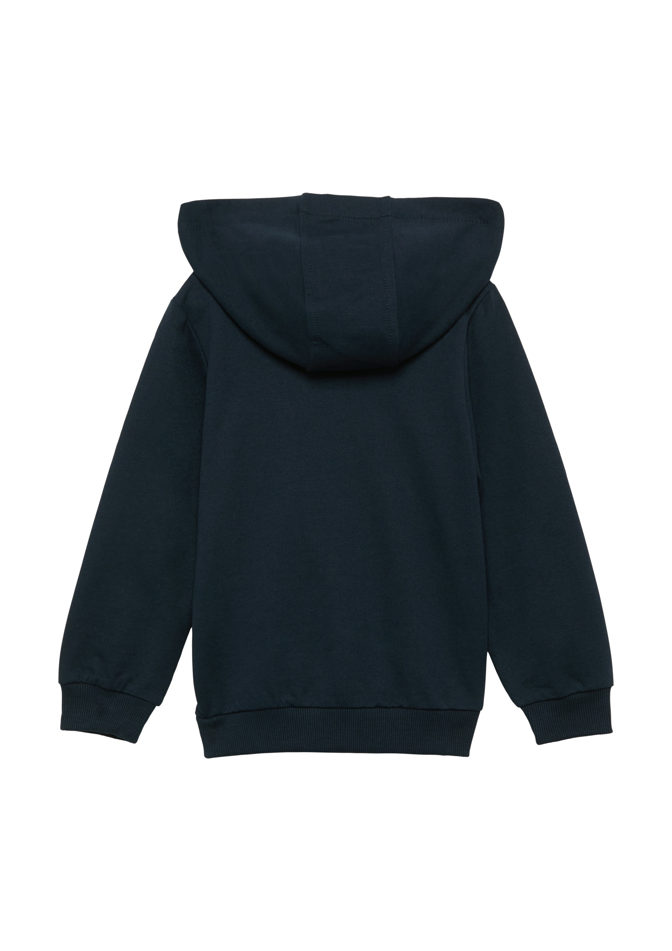 s.Oliver Junior Kapuzensweatshirt, mit Logo-Print