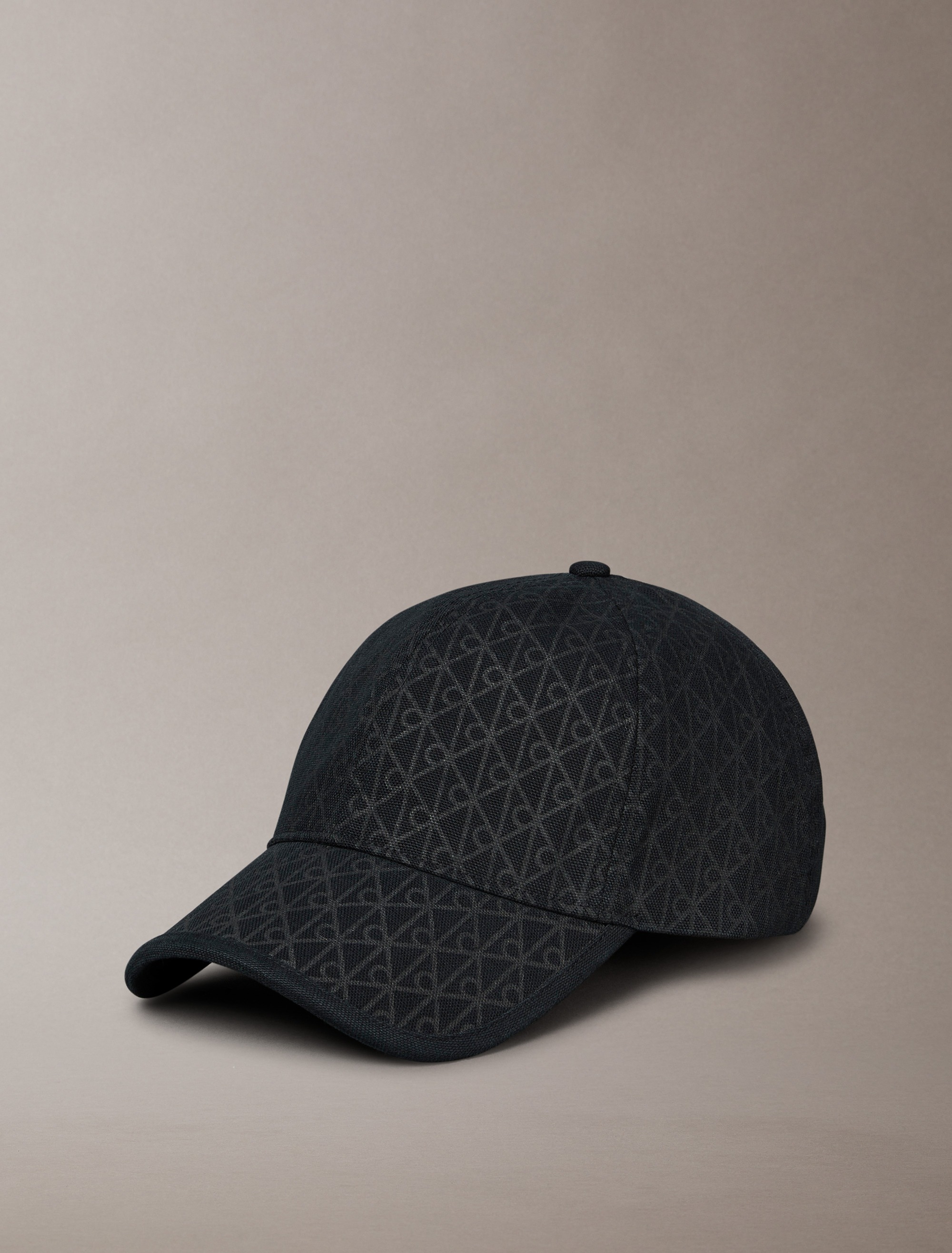 Calvin Klein Baseball Cap "EMBLEM PRINT w LEATHER PATCH CAP", Mit festem Sc günstig online kaufen