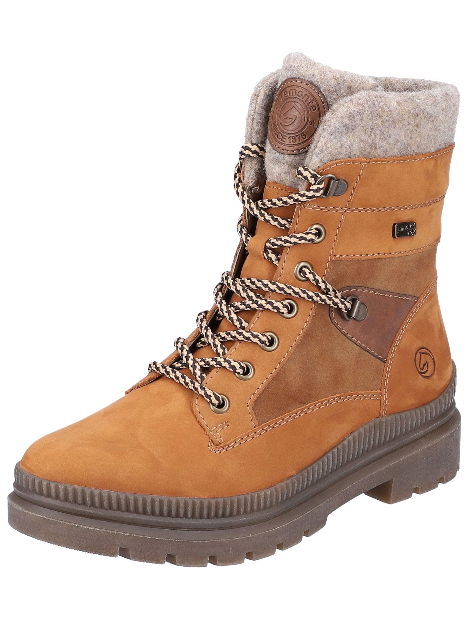 Remonte Schnürstiefelette "Remonte Stiefelette Leder" günstig online kaufen