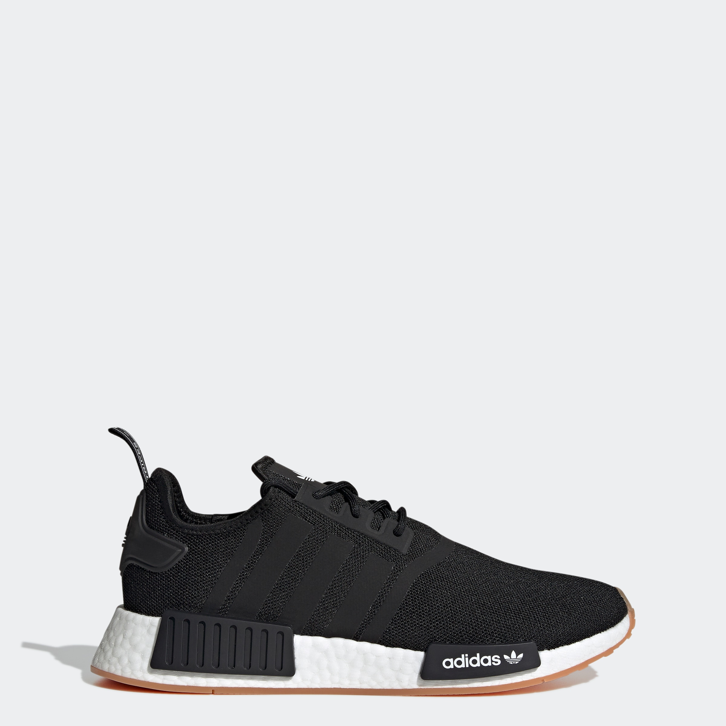 Adidas nmd womens black and white best sale