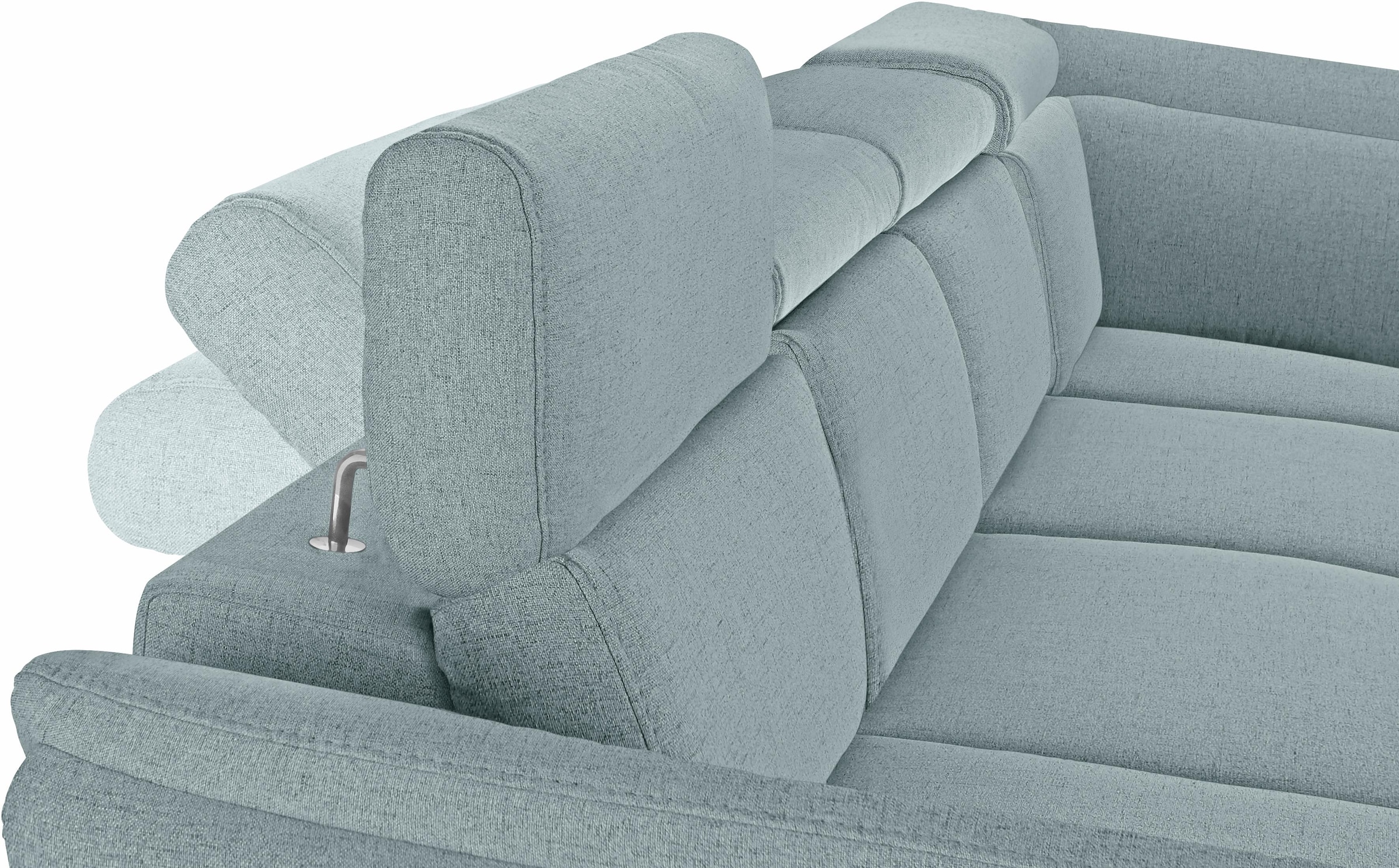 sit&more Wohnlandschaft »Avignon U-Form«, wahlweise mit Bettfunktion und Stauraum, inklusive Kopfteilverstellung