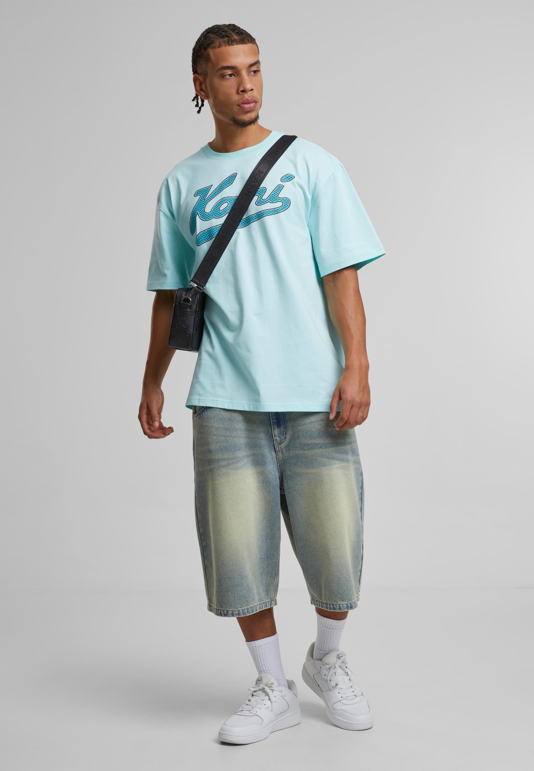 Karl Kani T-Shirt »Karl Kani Varsity Palm Print T-Shirt«, (1 tlg.)