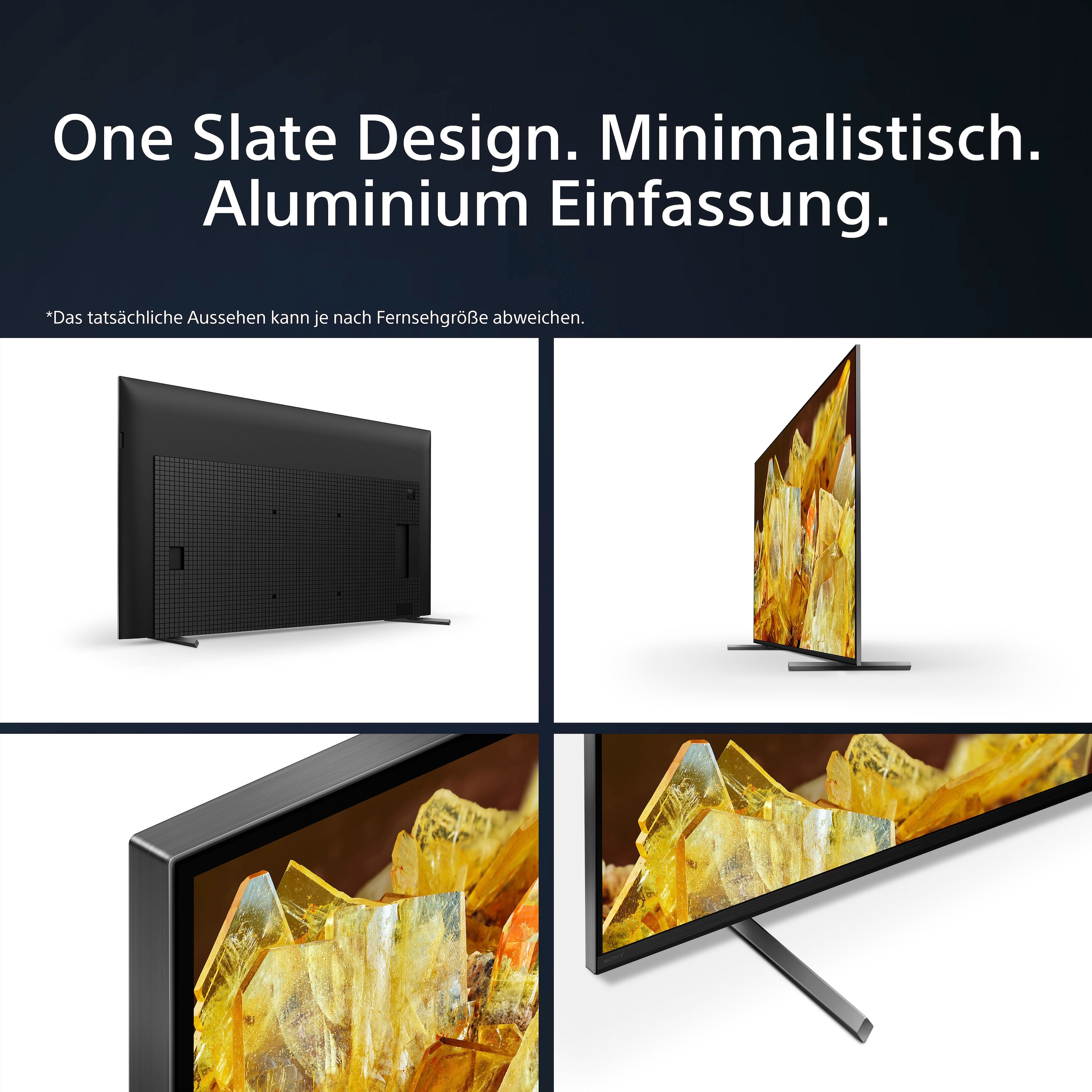 Sony LED-Fernseher, 139 cm/55 Zoll, 4K Ultra HD, Android TV-Google TV-Smart-TV, TRILUMINOS PRO, BRAVIA CORE, mit exklusiven PS5-Features