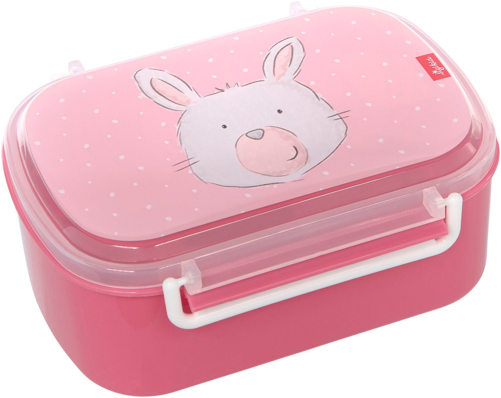 Lunchbox »Hase rosa«, (2 tlg.)