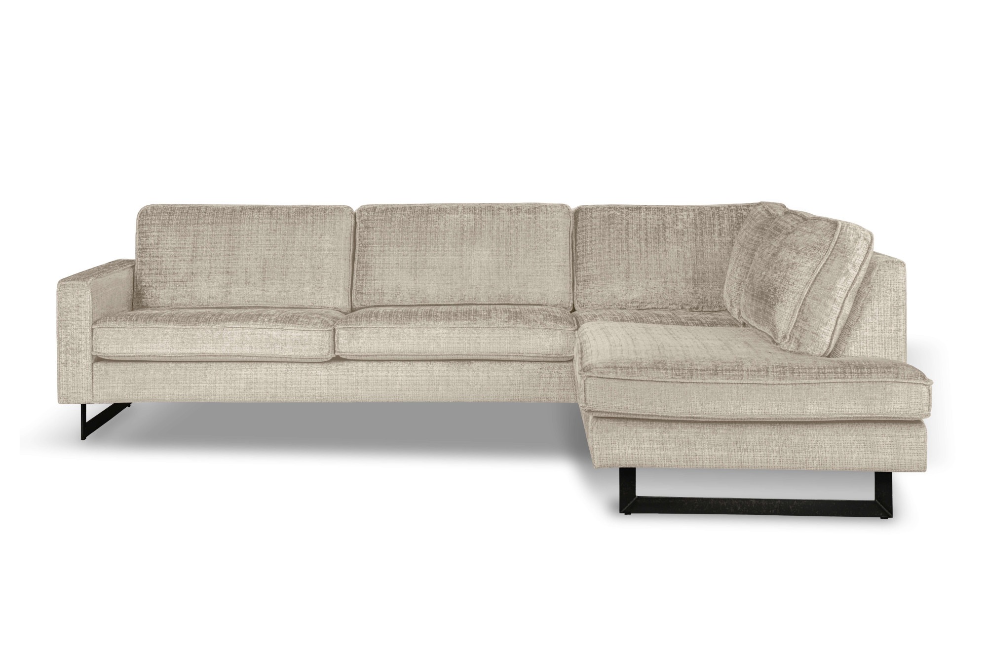 Home affaire Ecksofa "Pinto, 290 cm, Cord, Chenille, Lederoptik, Ottomane l günstig online kaufen