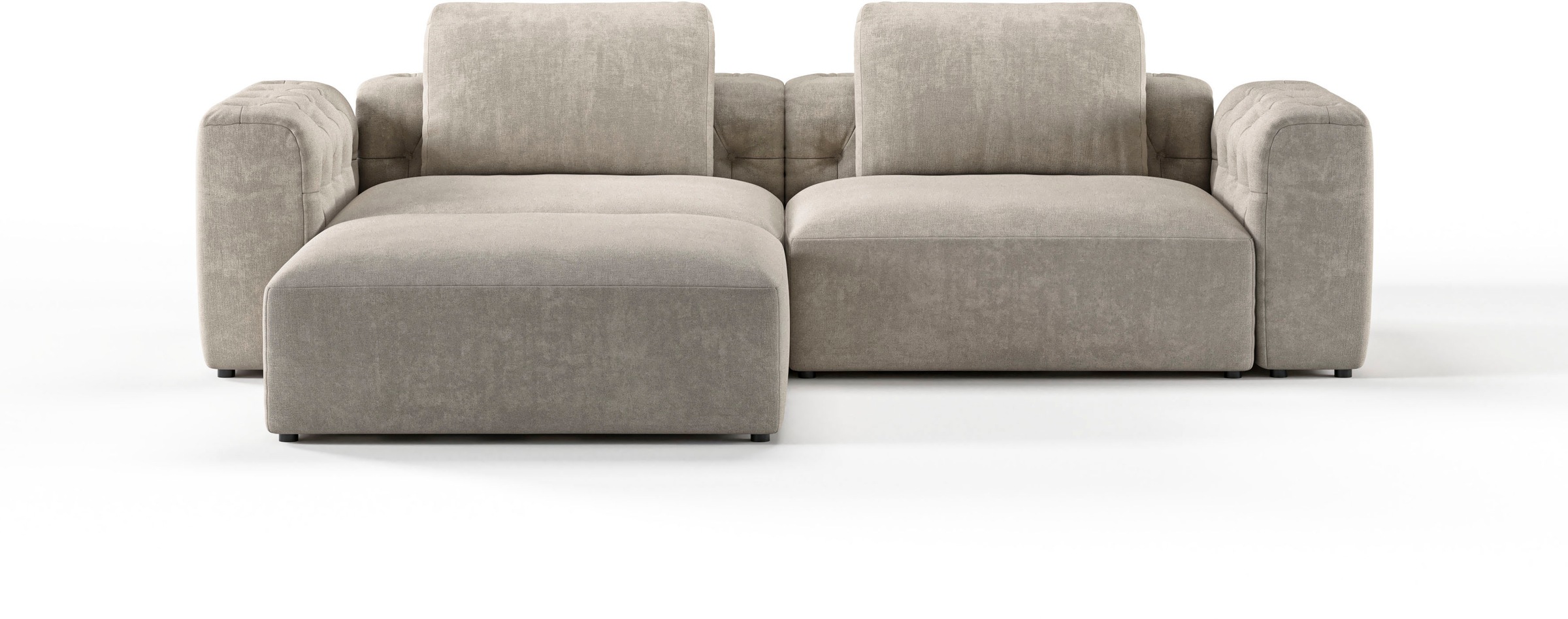 RAUM.ID Ecksofa »Cushid L-Form«, Modulset, bestehend aus 3 Teilen