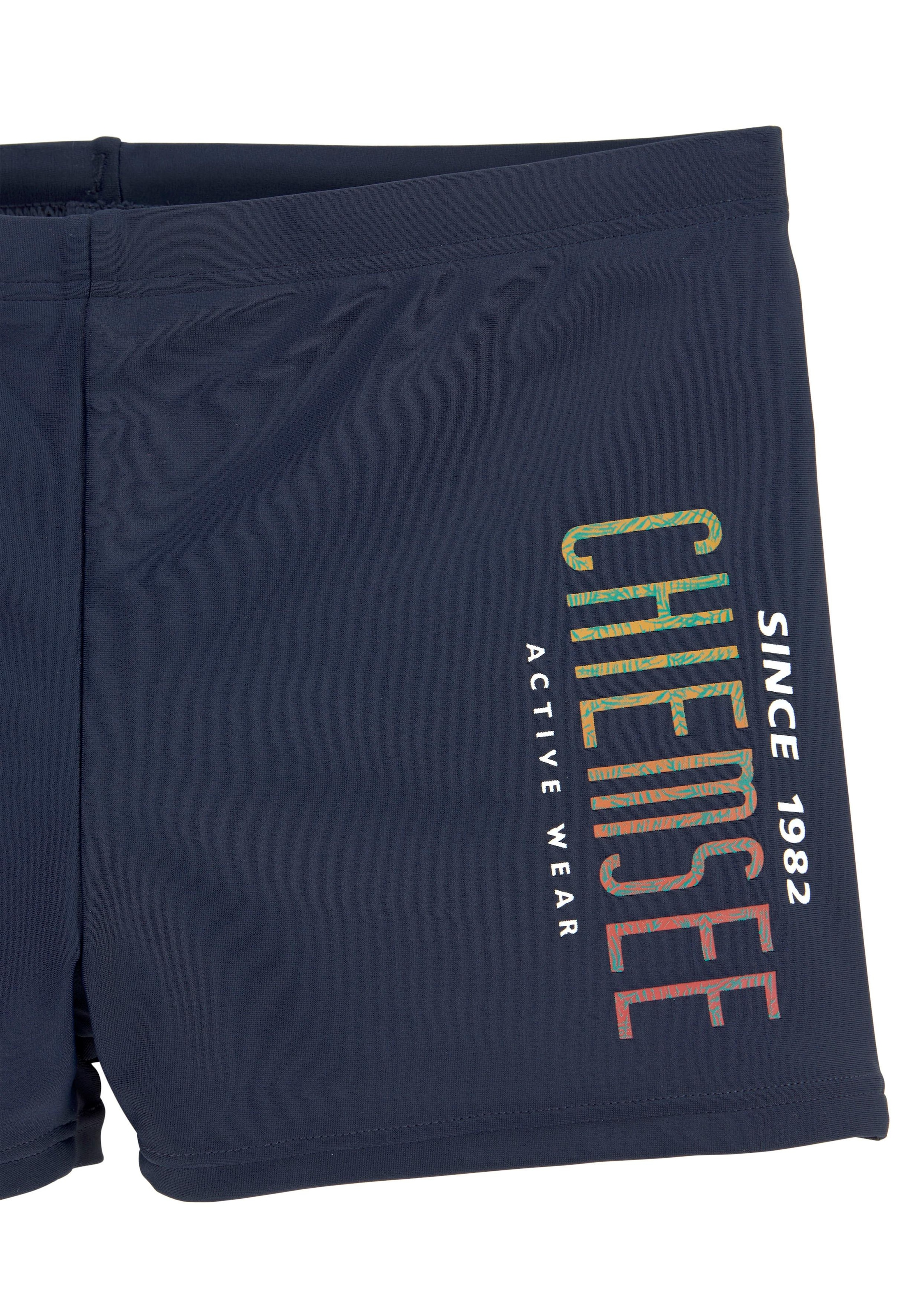 BAUR Chiemsee mit Boxer-Badehose, | Logodruck