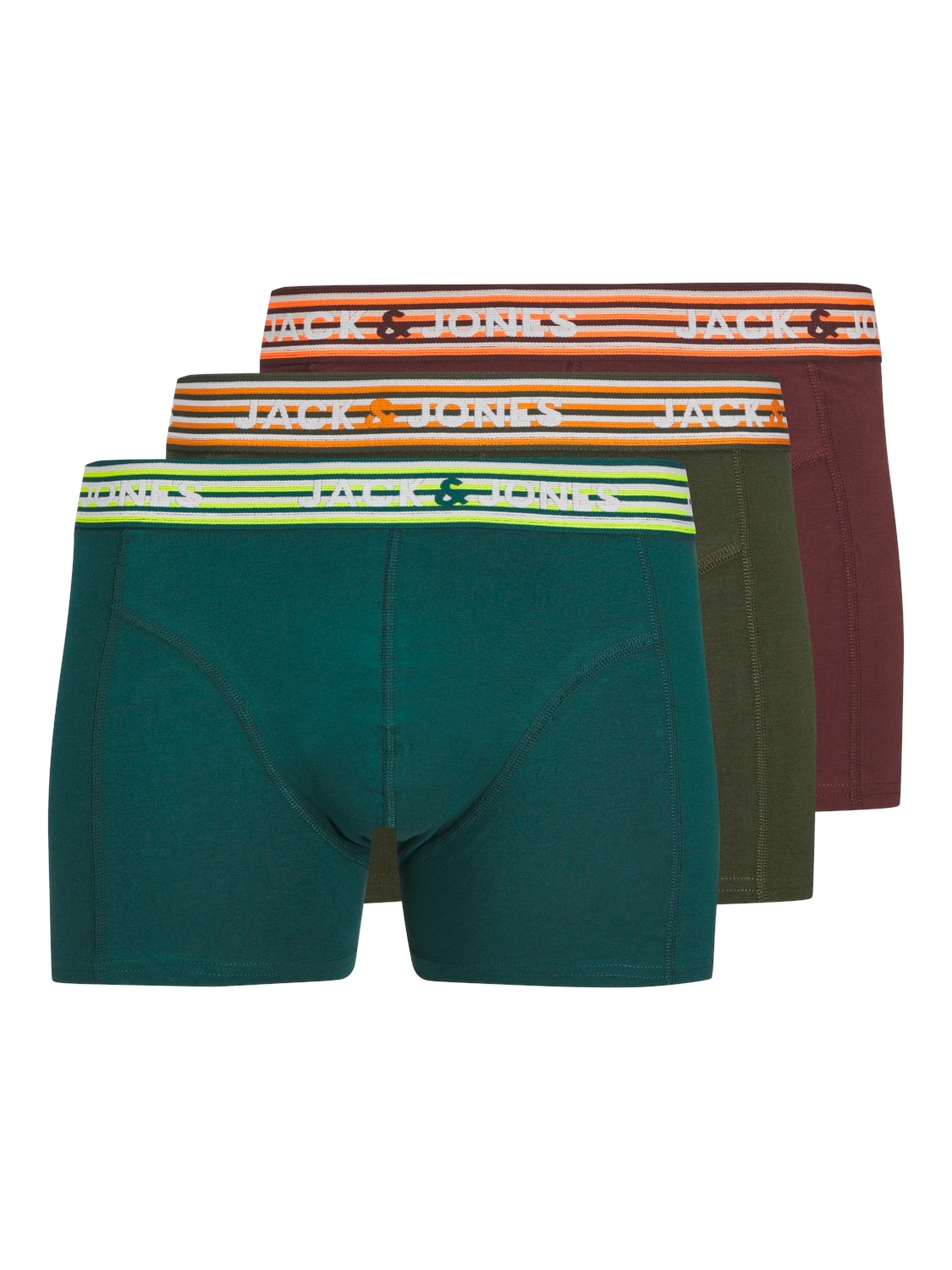 Trunk »JACDARVIN SOLID TRUNKS 3 PACK SN«, (Packung, 3 St.)