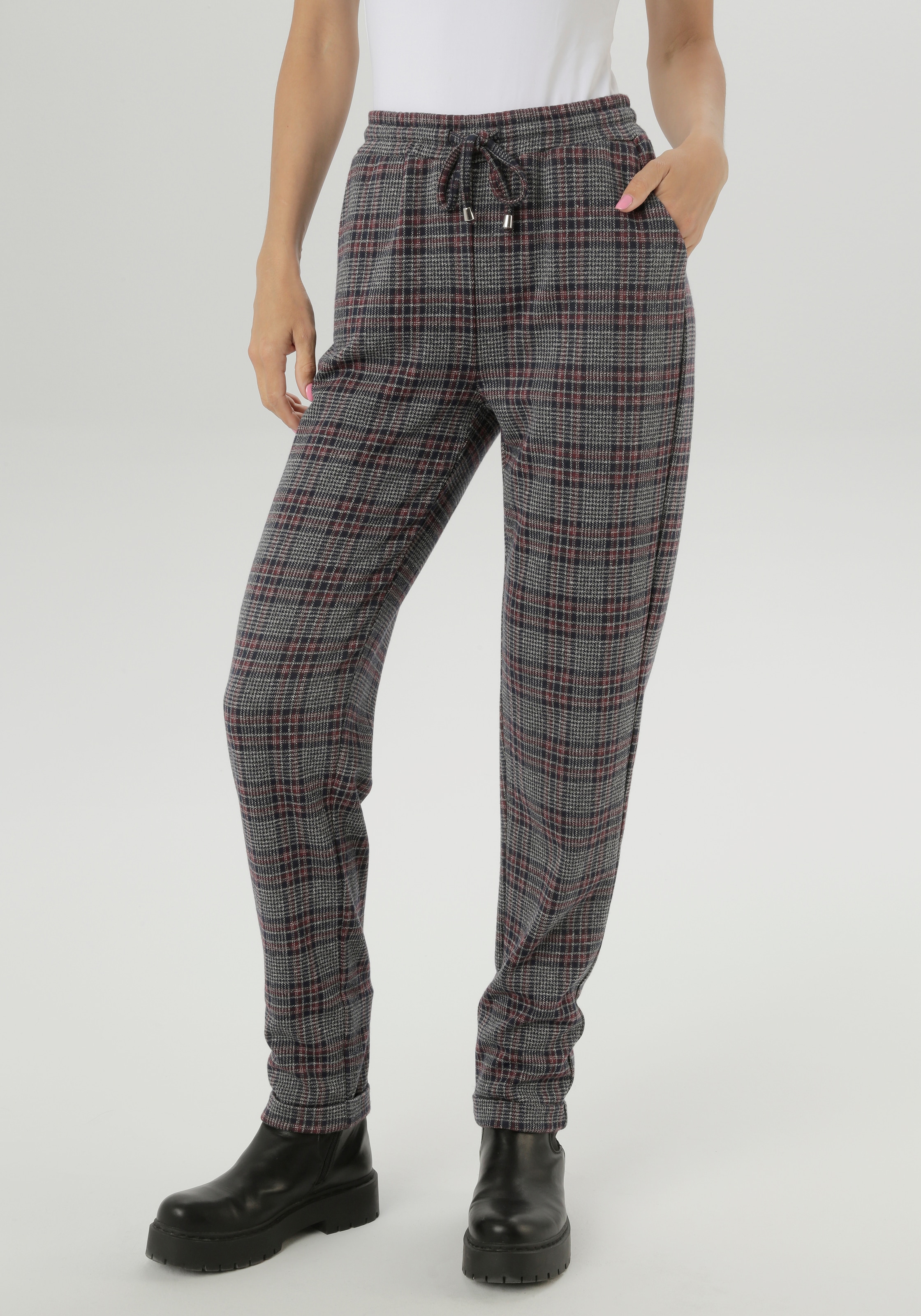 Aniston SELECTED Schlupfhose mit zwei Eingriffstaschen günstig online kaufen