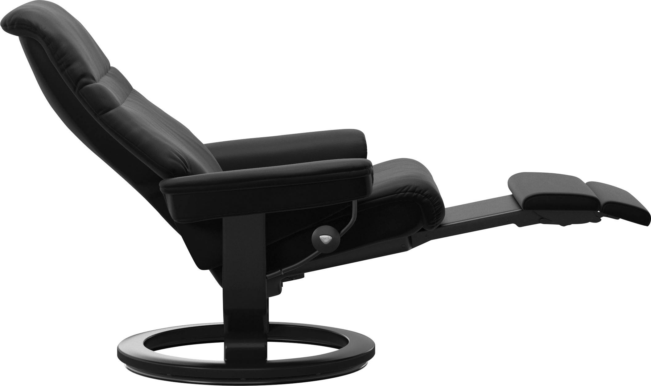 Stressless Sunrise Recliner Black 6