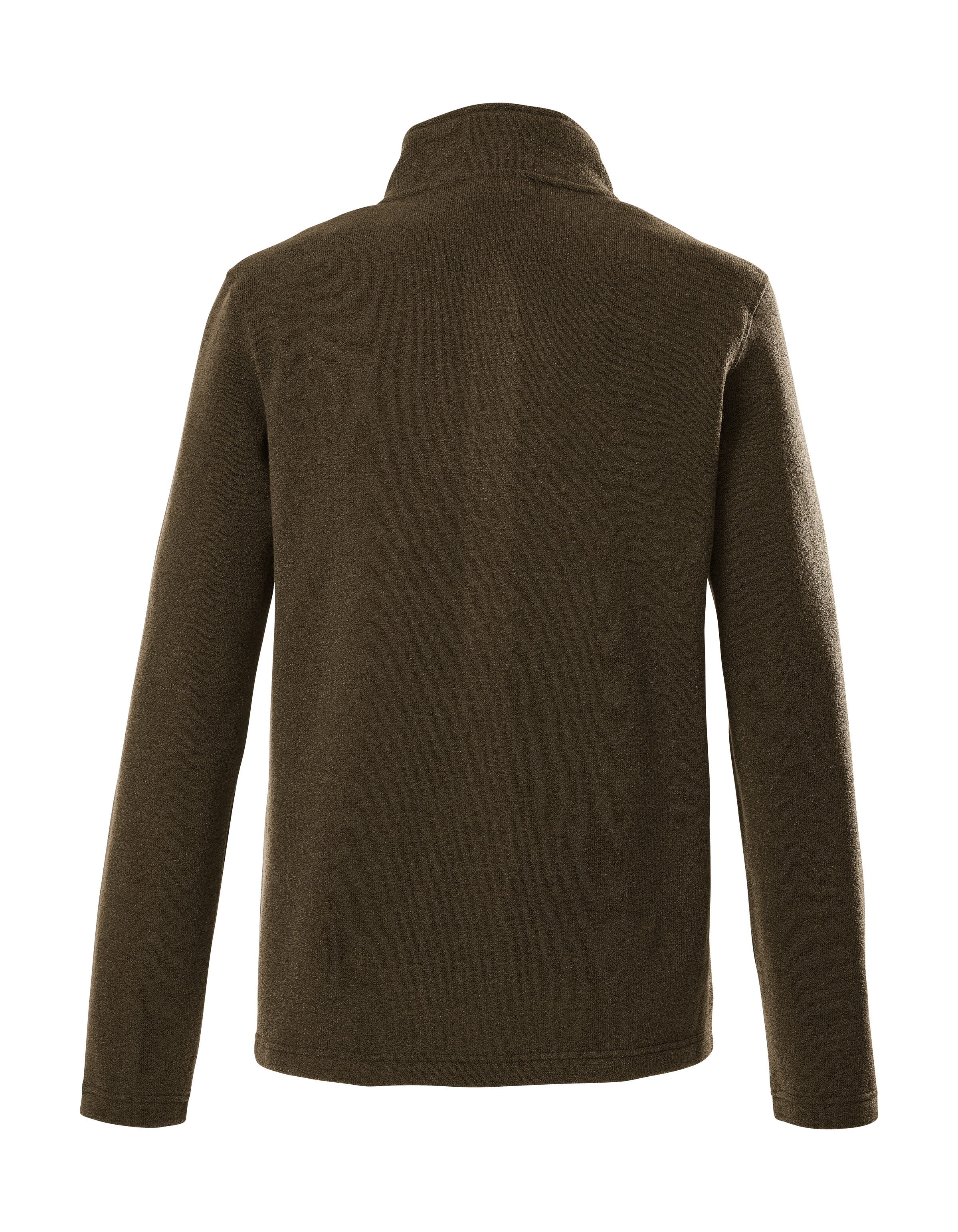 G.I.G.A. DX by killtec Fleecejacke »GW 81 MN KNTFLC JCKT«, Strickfleecejacke, Melange-Optik, Zipper-Taschen, Kinnschutz