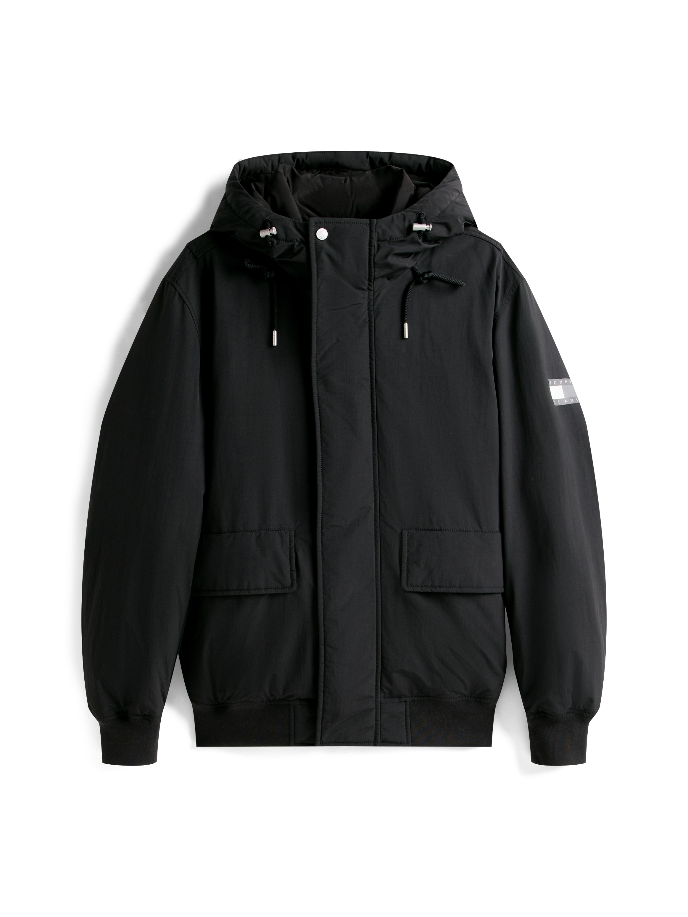 Tommy Jeans Bomberjacke »CITY READY BOMBER« mit Kapuze Fliegerjacke, Freizeitjacke Regular fit mit Rundhalsausschnitt