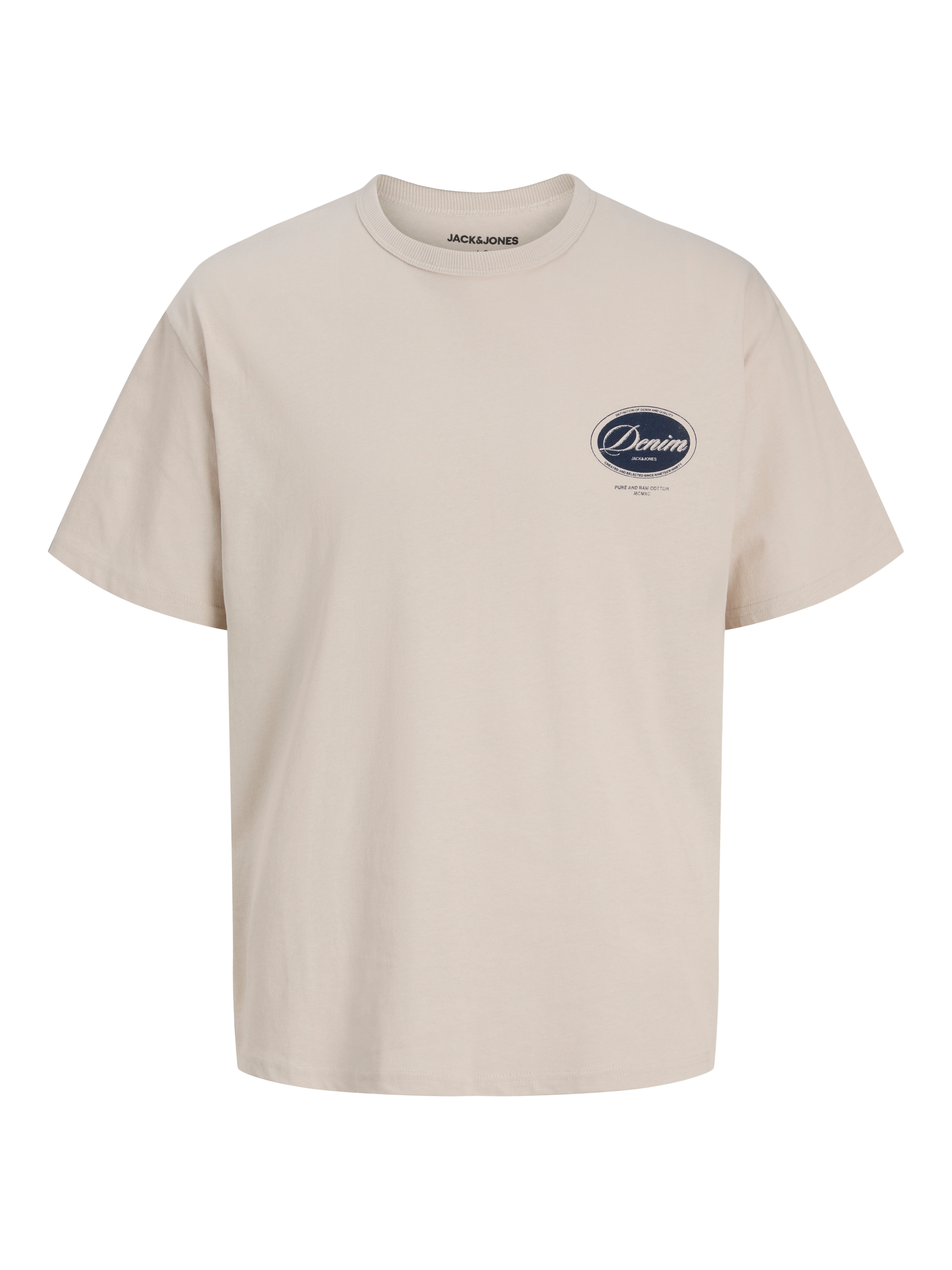 Jack & Jones T-Shirt "JJANDREJ TEE SS CREW NECK" Baumwolle, regular fit