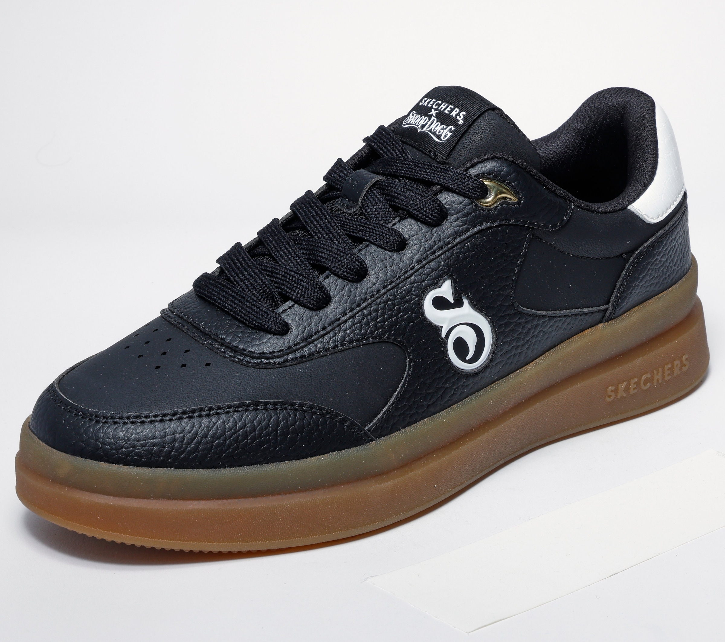 Skechers Sneaker "COURTSIDE-CALI DUDEZ" Snoop Dogg Schnürschuh mit Kontrastbesätzen