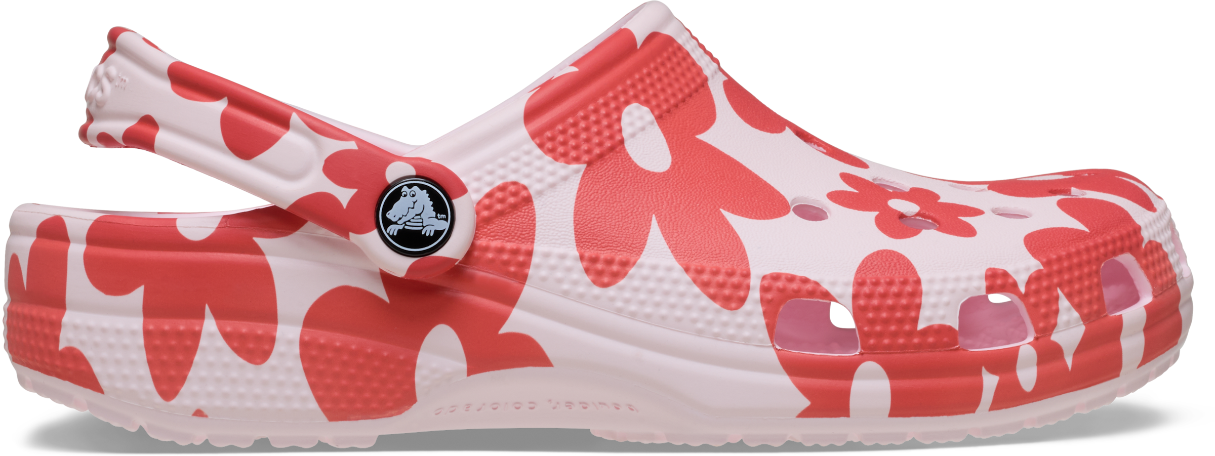 Crocs Clog »Classic Pop Petals Clog«  Sommerschuh, Hausschuh mit Blumendruck