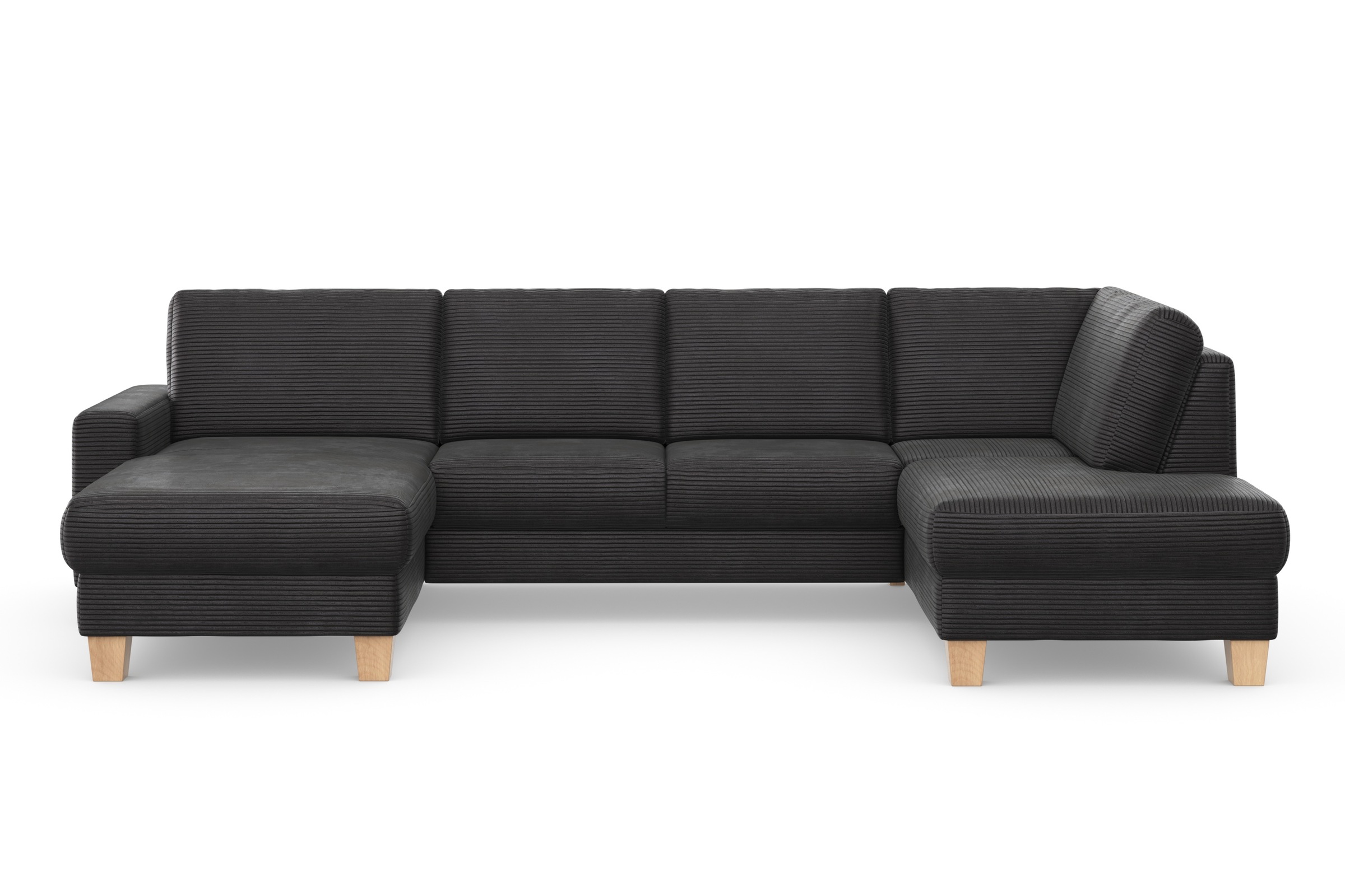 Home affaire Wohnlandschaft "Summer U-Form" mit oder ohne Bettfunktion und günstig online kaufen