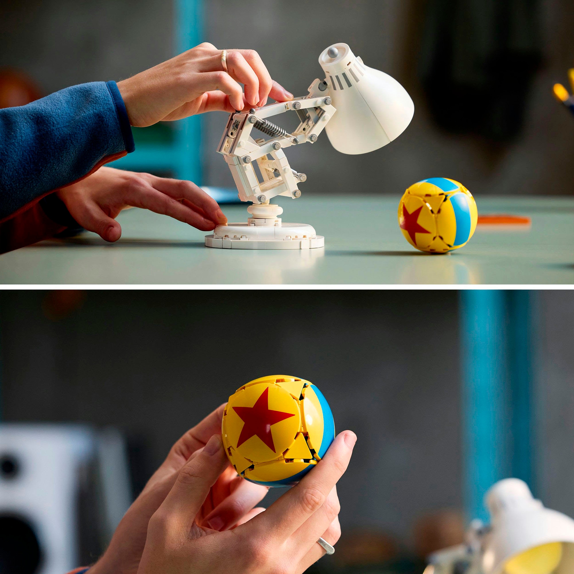 LEGO® Konstruktionsspielsteine »Disney Pixar Luxo Jr. (21357), LEGO Ideas«, (613 St.), Made in Europe