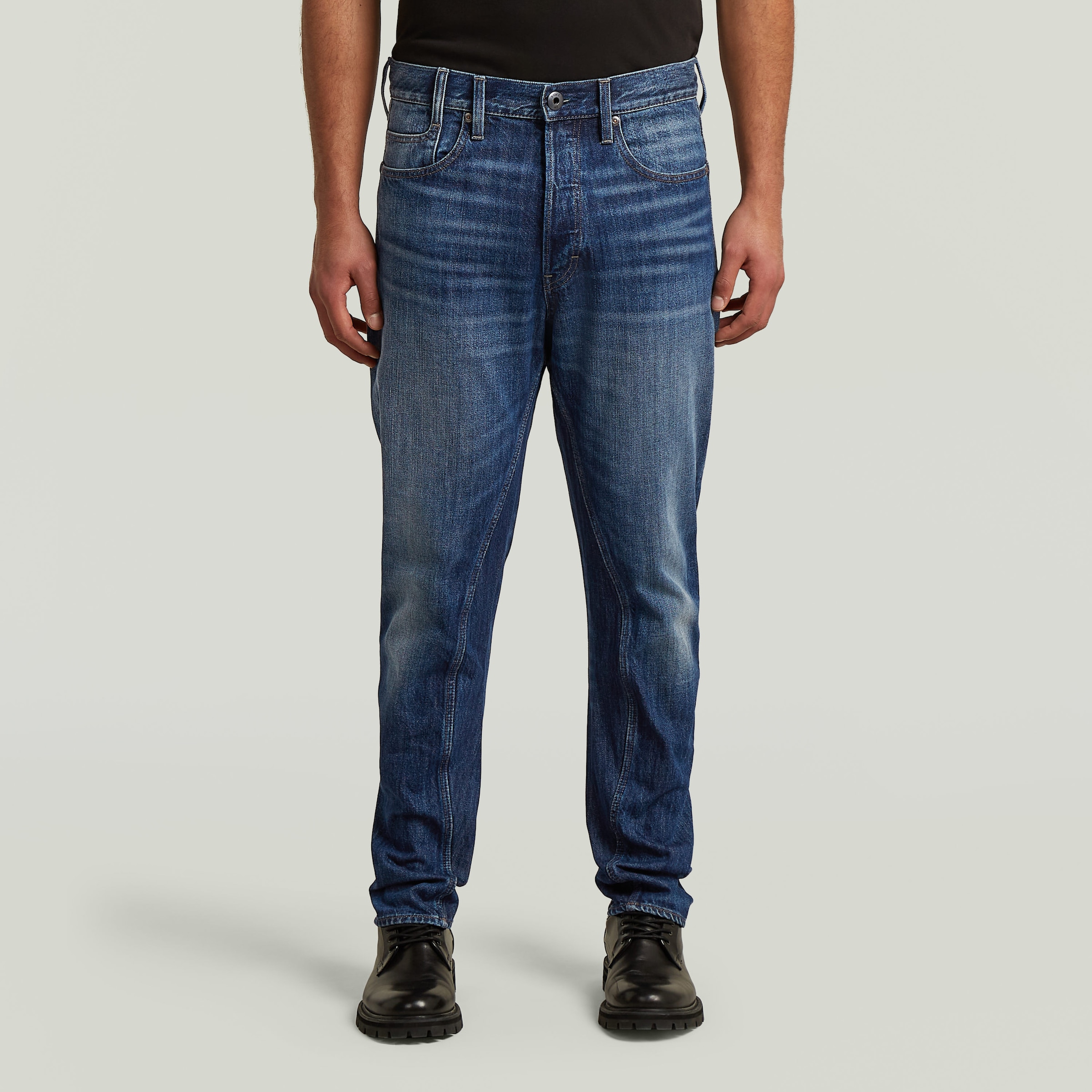 G-STAR Tapered-fit-Jeans "G-Star Arc 3D" mit Knopfverschluss, mittlerer Bund