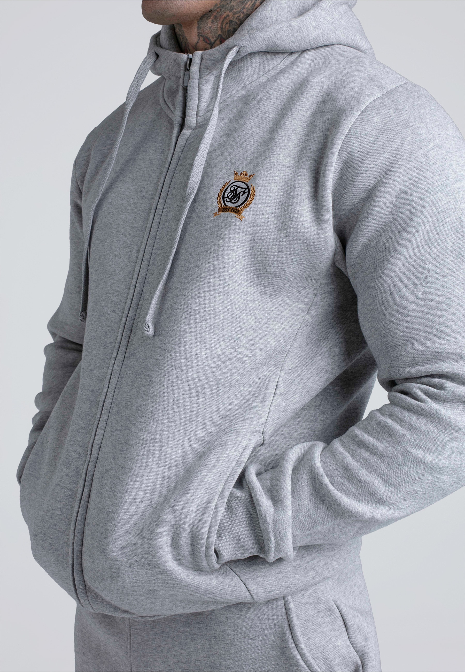 Siksilk Neopren-Hoodie »SikSilk Essentials Full Zip Hoodie« 1