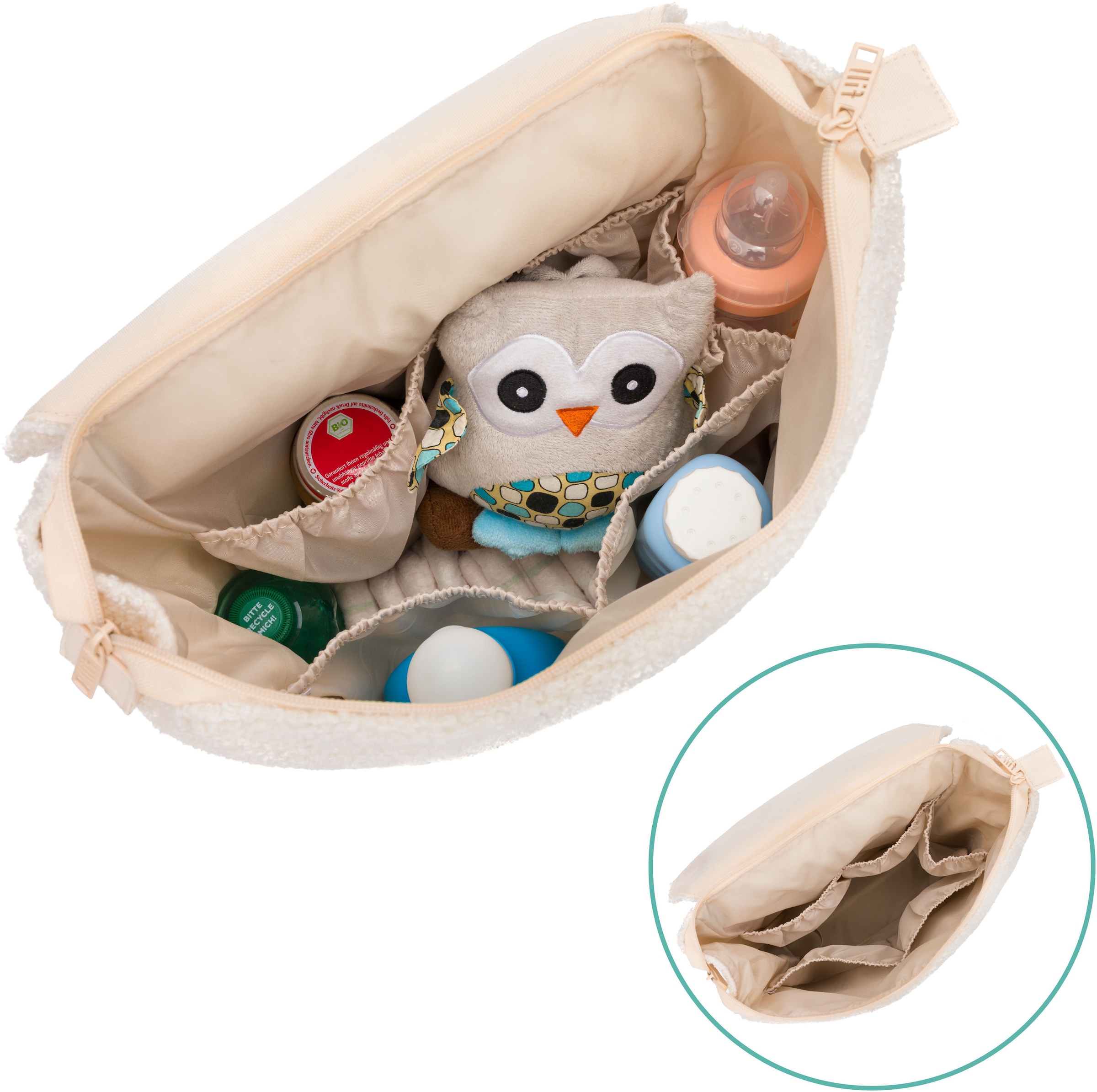 Fillikid Wickelrucksack »Teddy« inkl. Wickeltunterlage