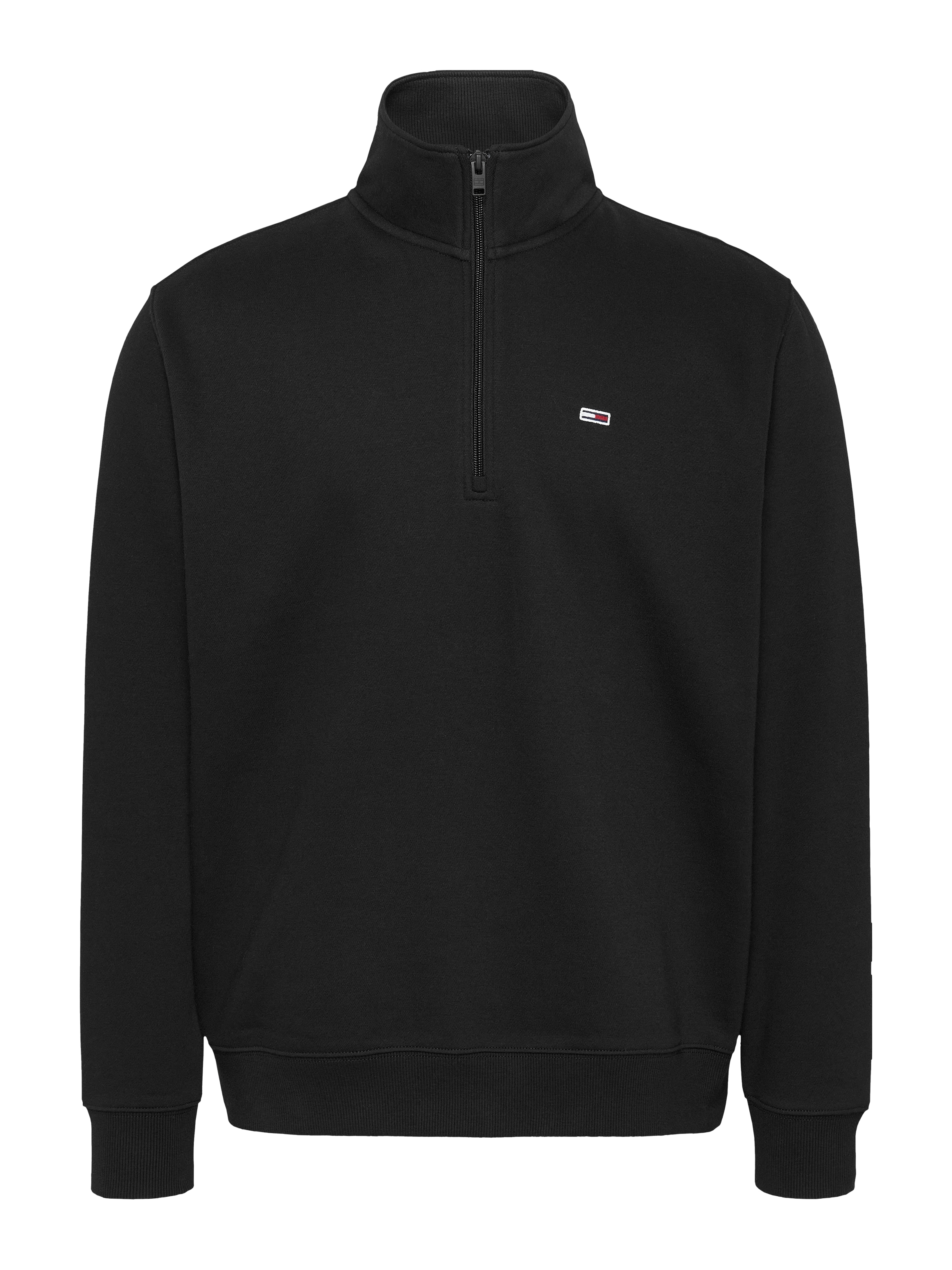 Tommy Jeans Sweatshirt »TJM REG FLEECE 1/4ZIP MOCK NECK«, mit Fleece