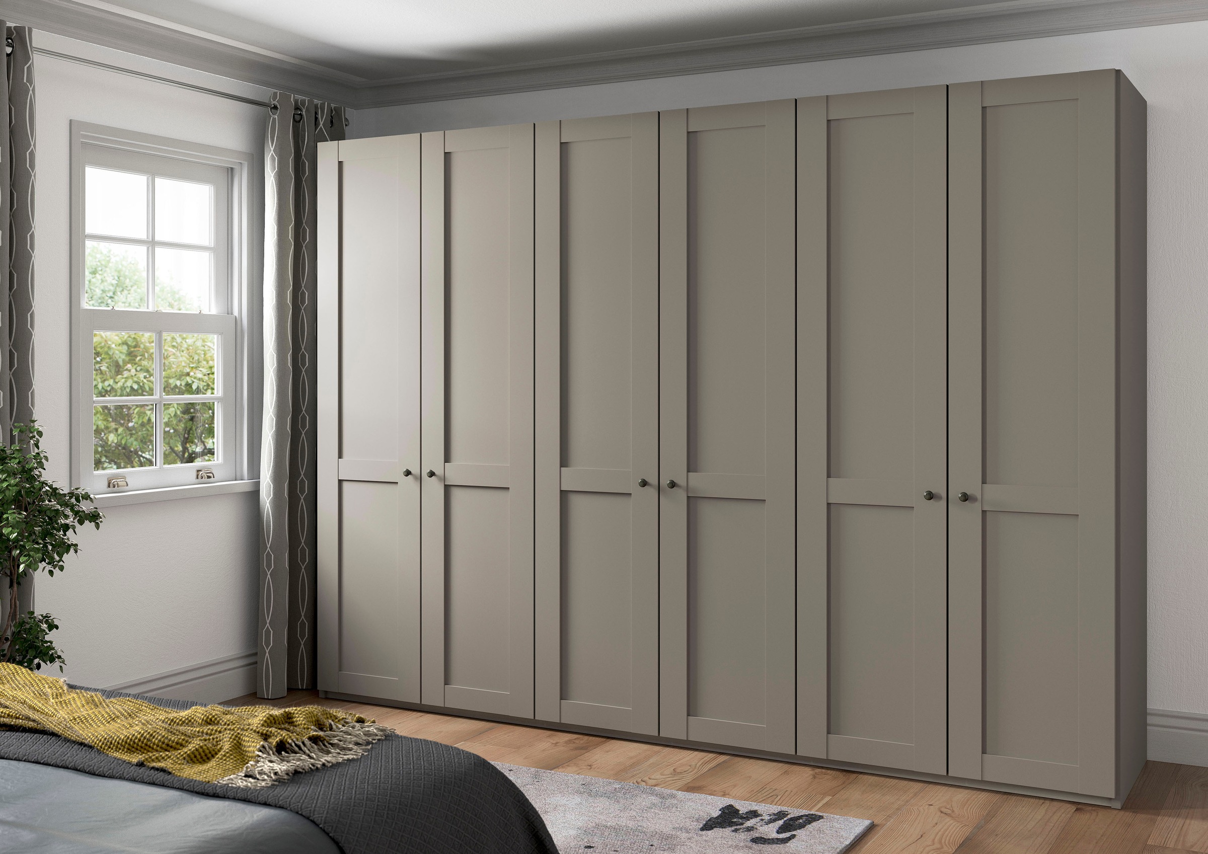 WIEMANN Drehtürenschrank "Göteborg, Kleiderschrank, Schrank, Wäscheschrank" günstig online kaufen