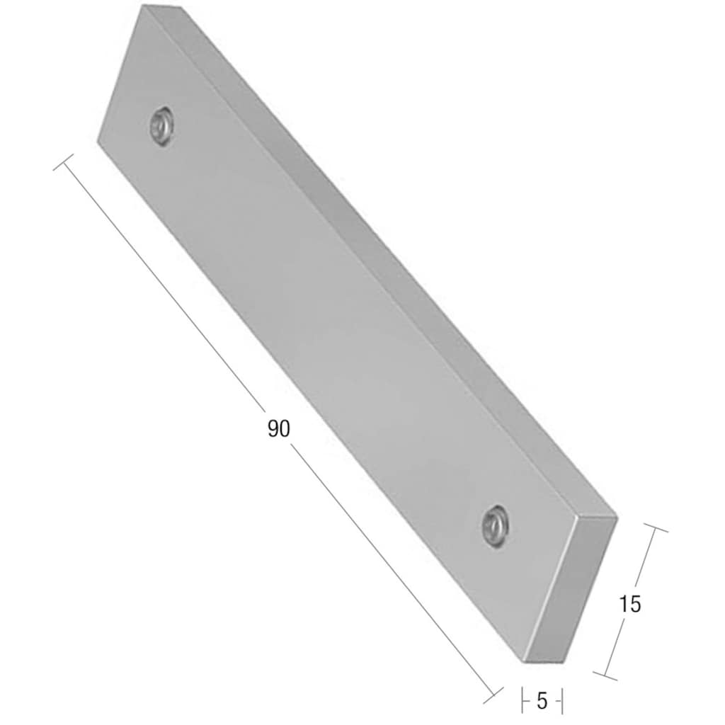 GARESA Profilverbinder für Flächenvorhangschiene »Profil 300«, (1 St.)