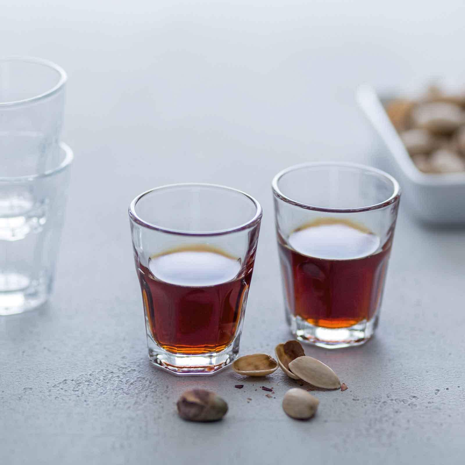 LEONARDO Schnapsglas »Schnapsgläser Rock 50 ml 12er Set transparent«